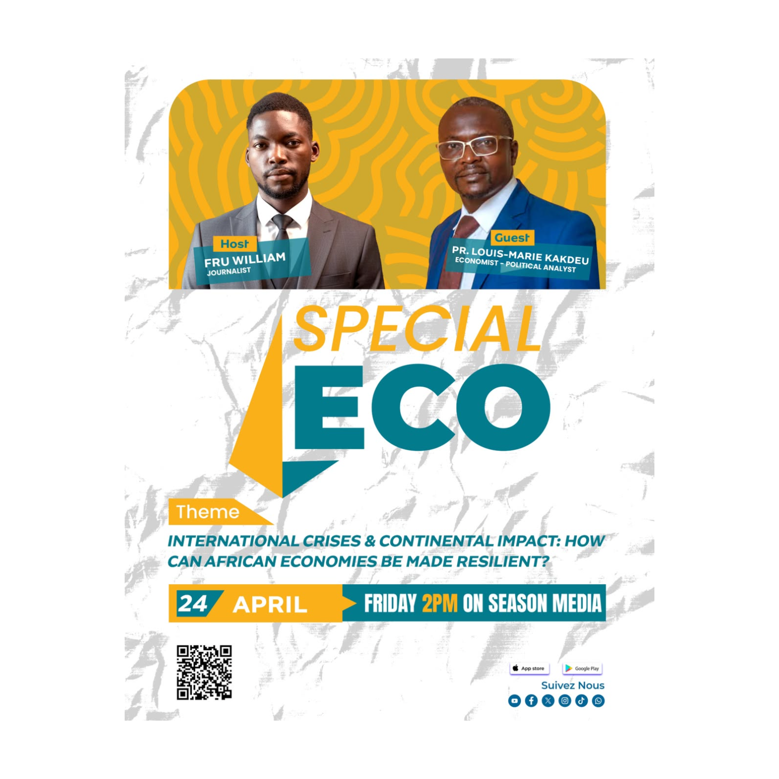 INTERNATIONAL CRISES & CONTINENTAL IMPACT: How Can African Economies Be Made Resilient? episode artwork