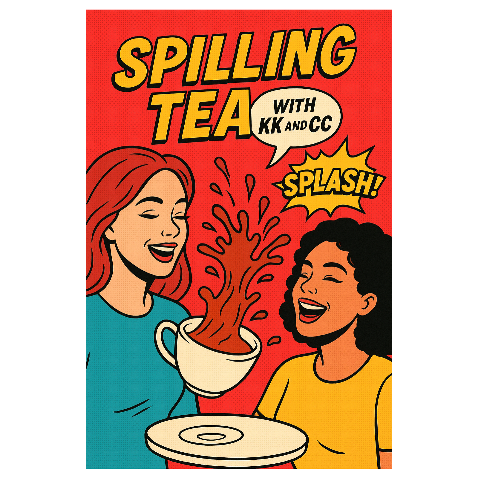 Spilling tea with KK and CC
