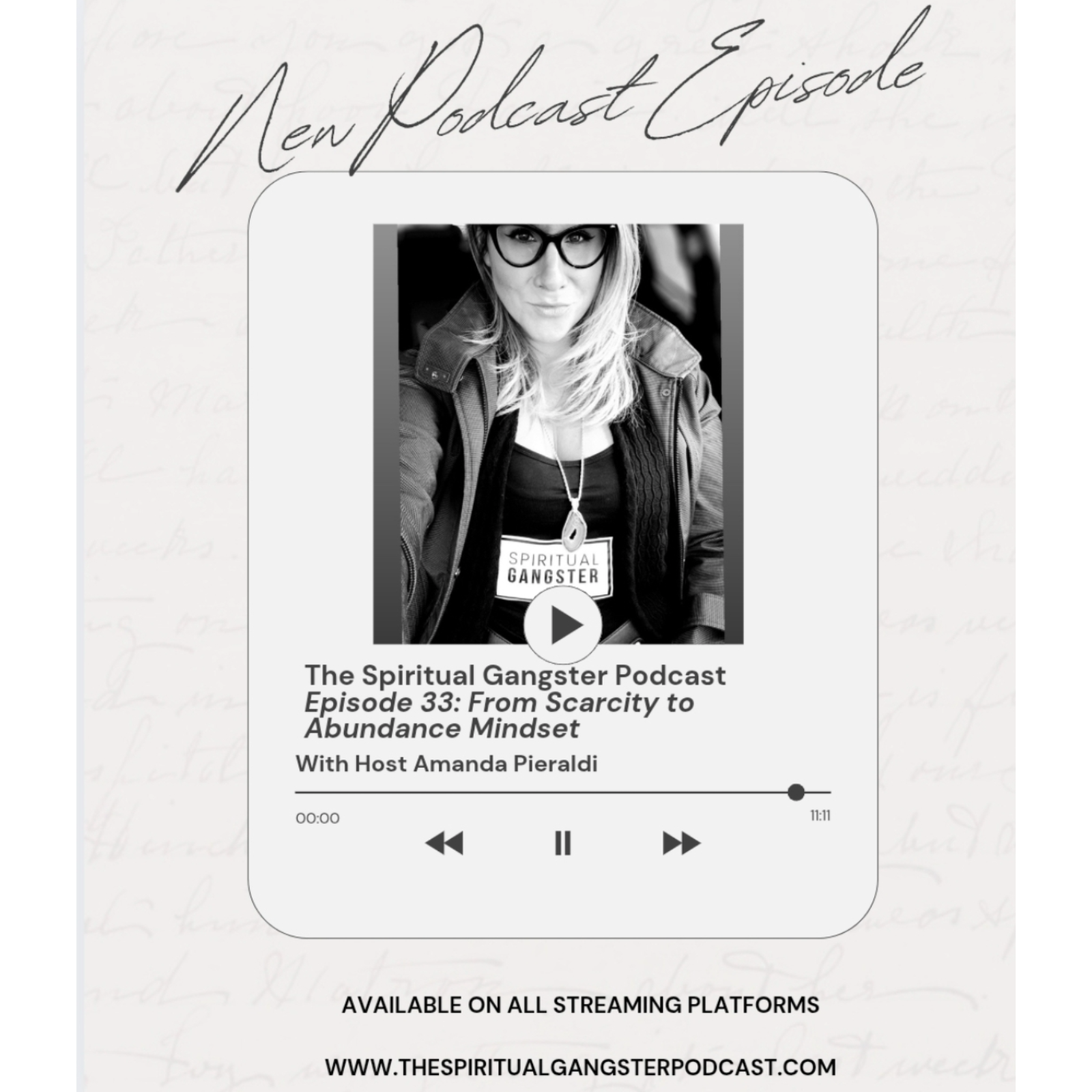 Episode 33: From Scarcity to Abundance Mindset  episode artwork