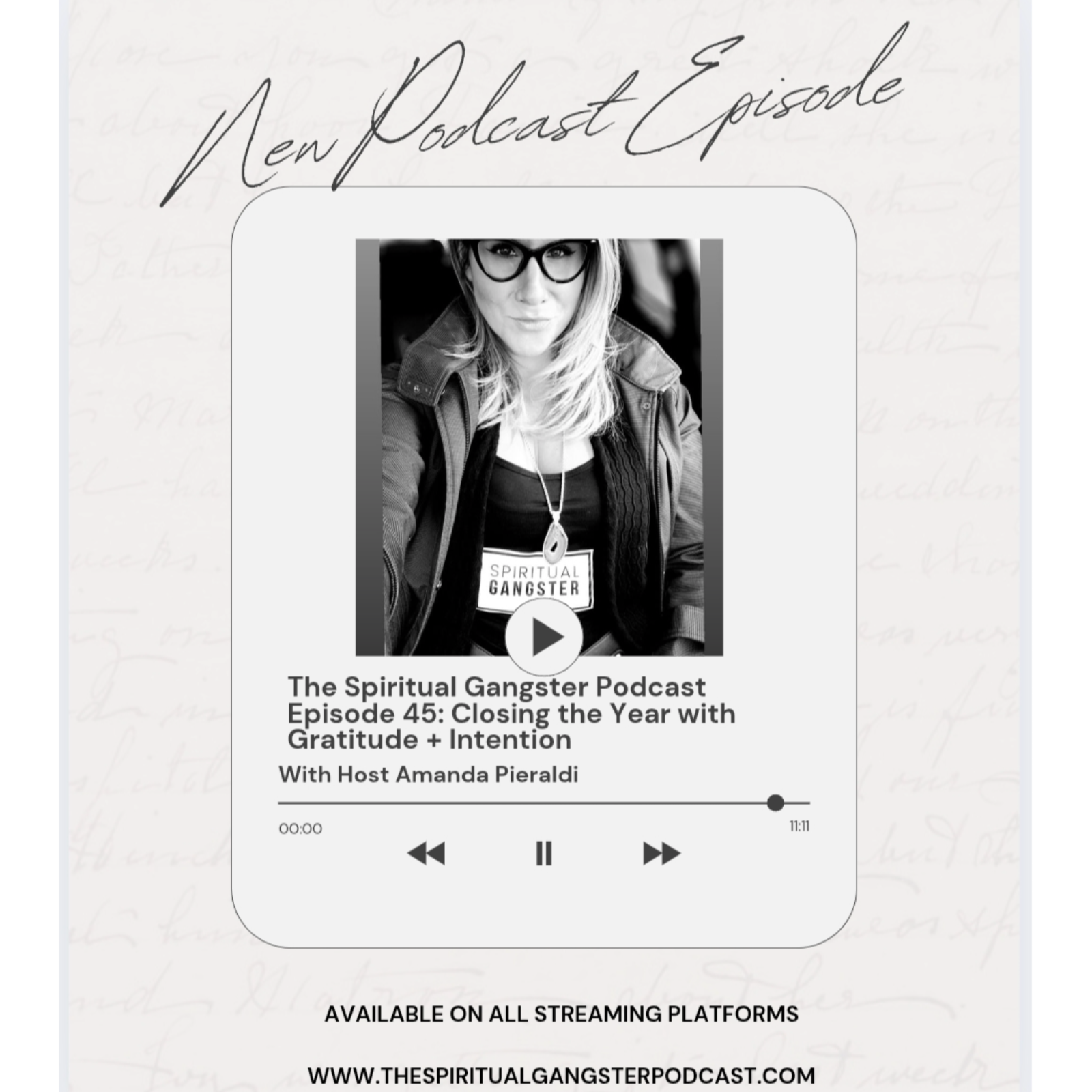 Episode 45: Closing the Year with Gratitude + Intention  episode artwork