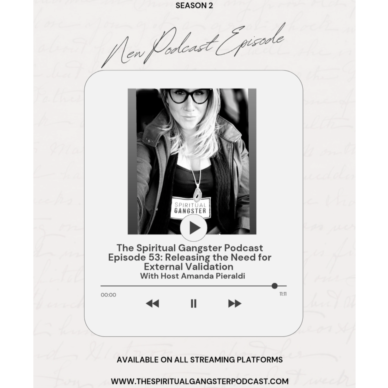 Episode 53: Releasing the Need for External Validation  episode artwork