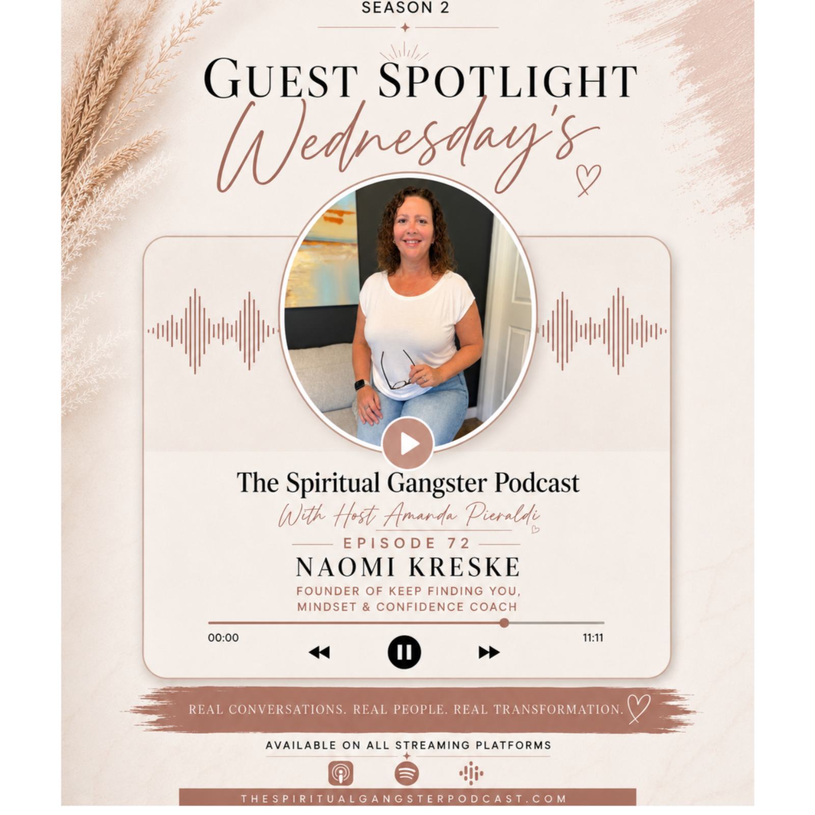 Episode 72: Guest Spotlight - Naomi Kreske episode artwork