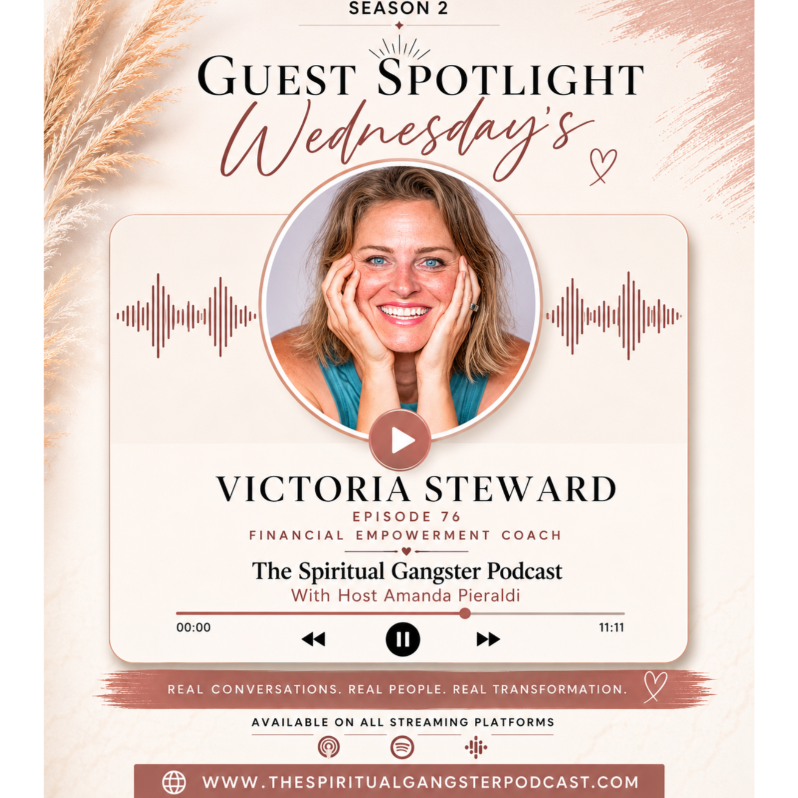 Episode 76: Guest Spotlight - Victoria Steward episode artwork