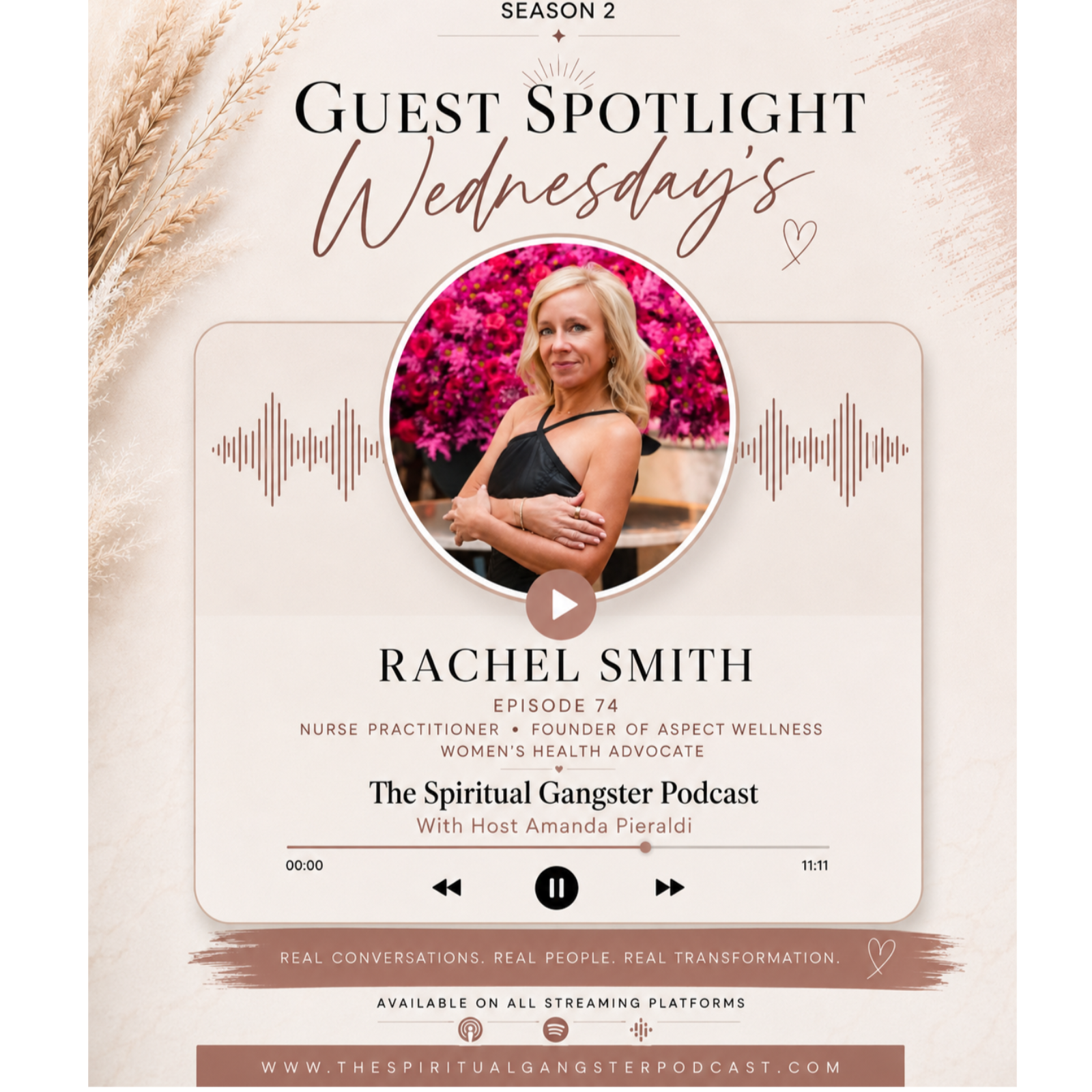Episode 74: Guest Spotlight - Rachel Smith episode artwork
