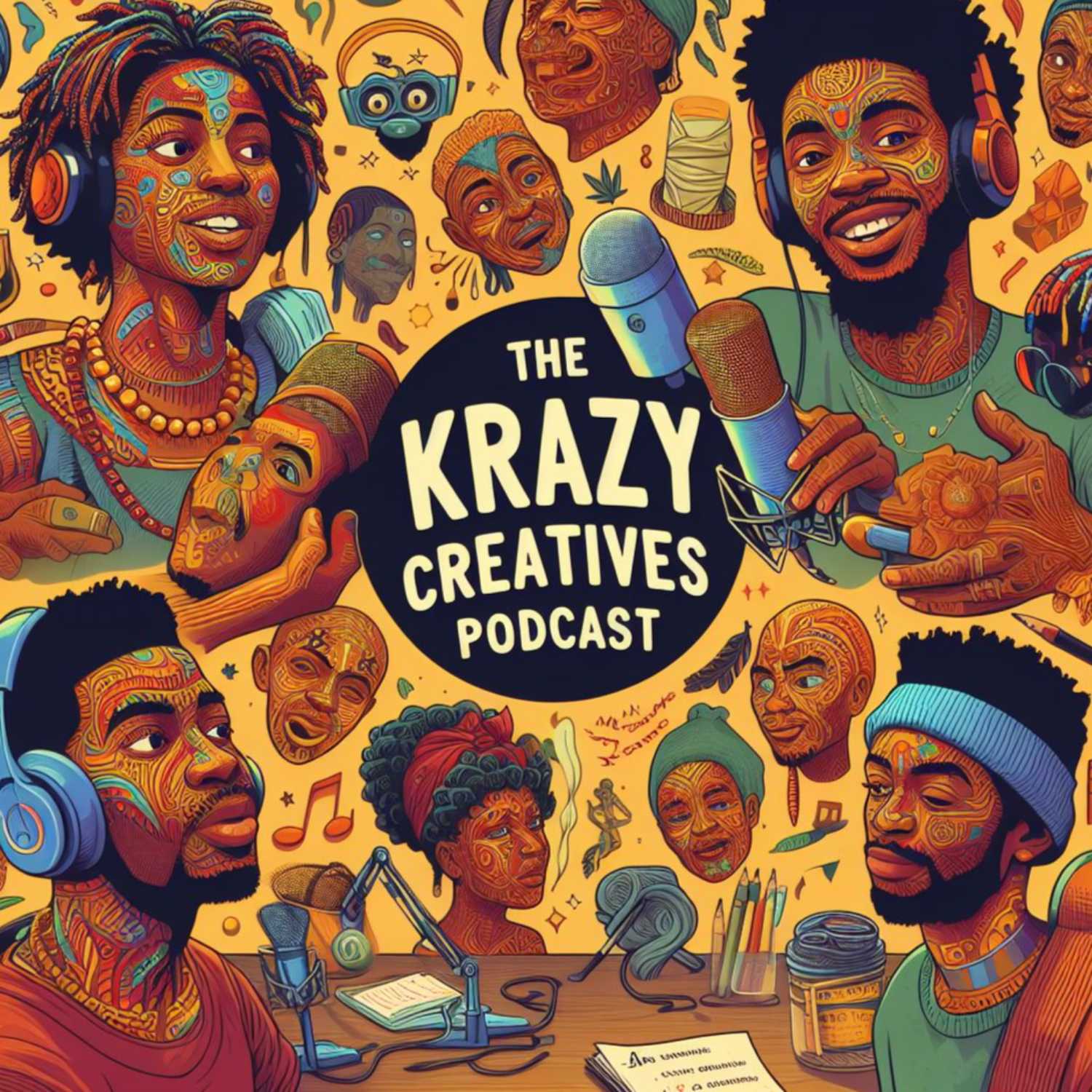 The Krazy Creatives Podcast podcast artwork