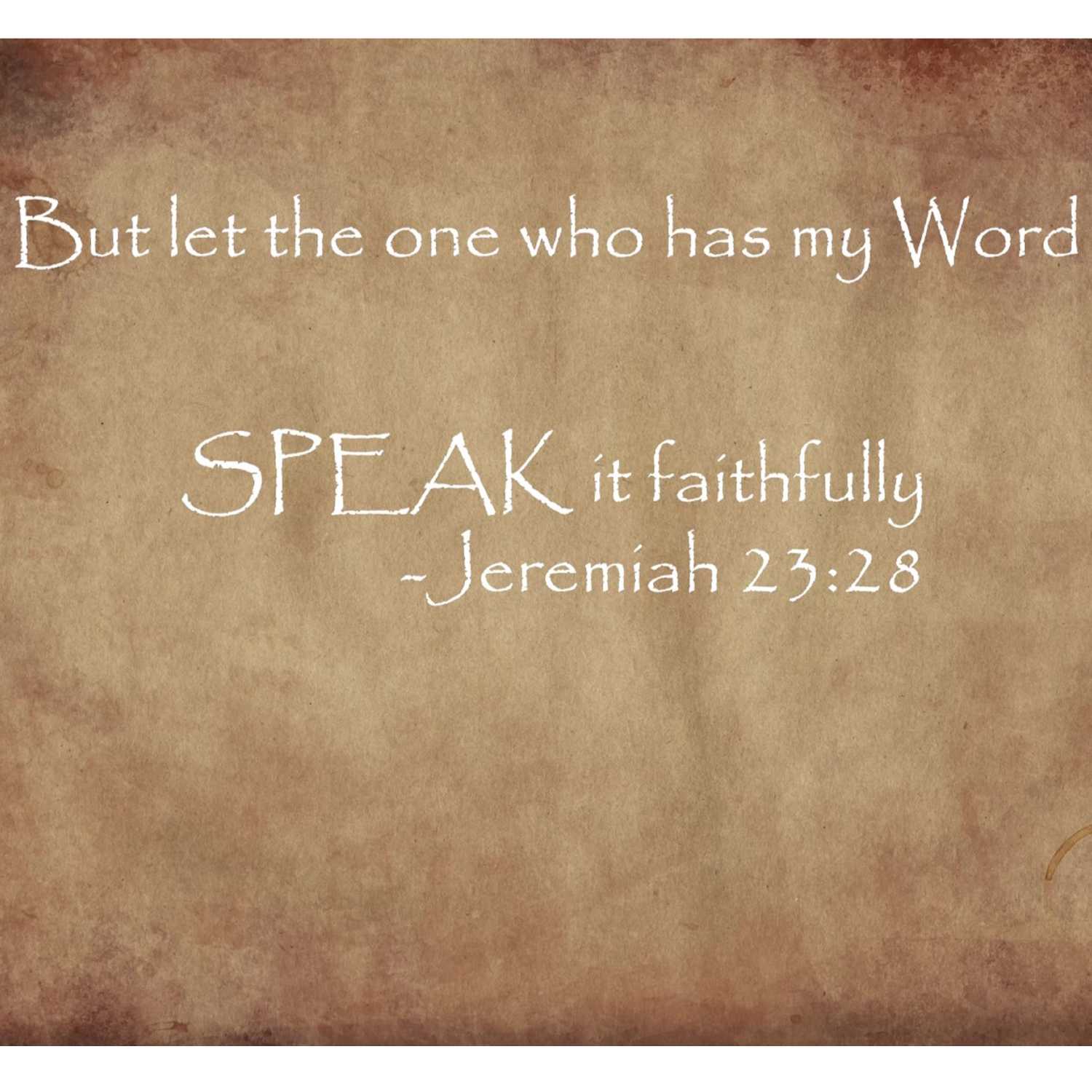 A Spiritual Meditation (Biblical Meditation)