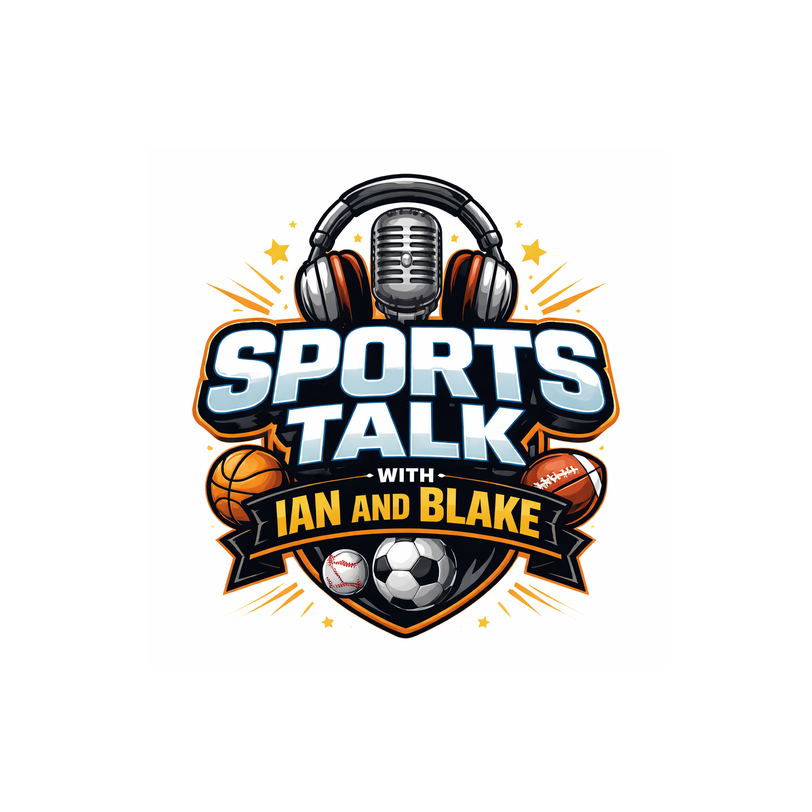 Sports Talk with Ian and Blake podcast artwork