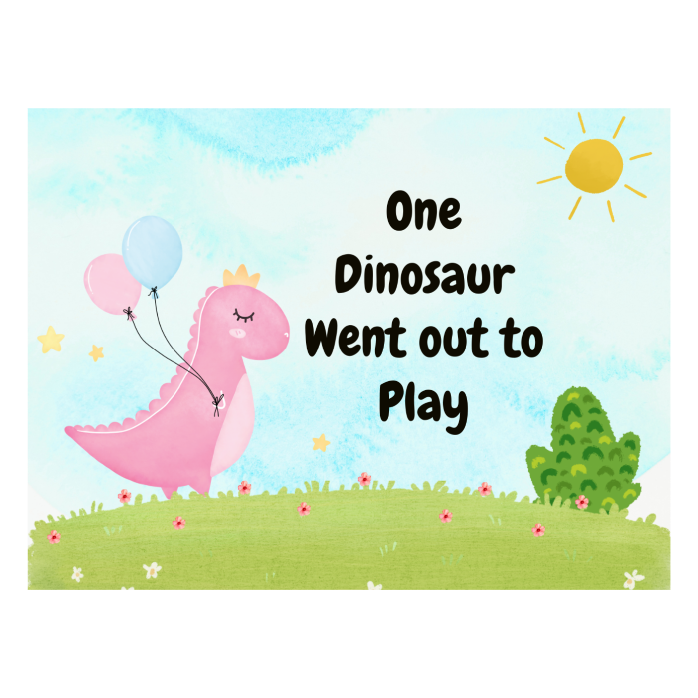 One Dinosaur Went out to Play - Spring Songs and Fingerplays episode artwork