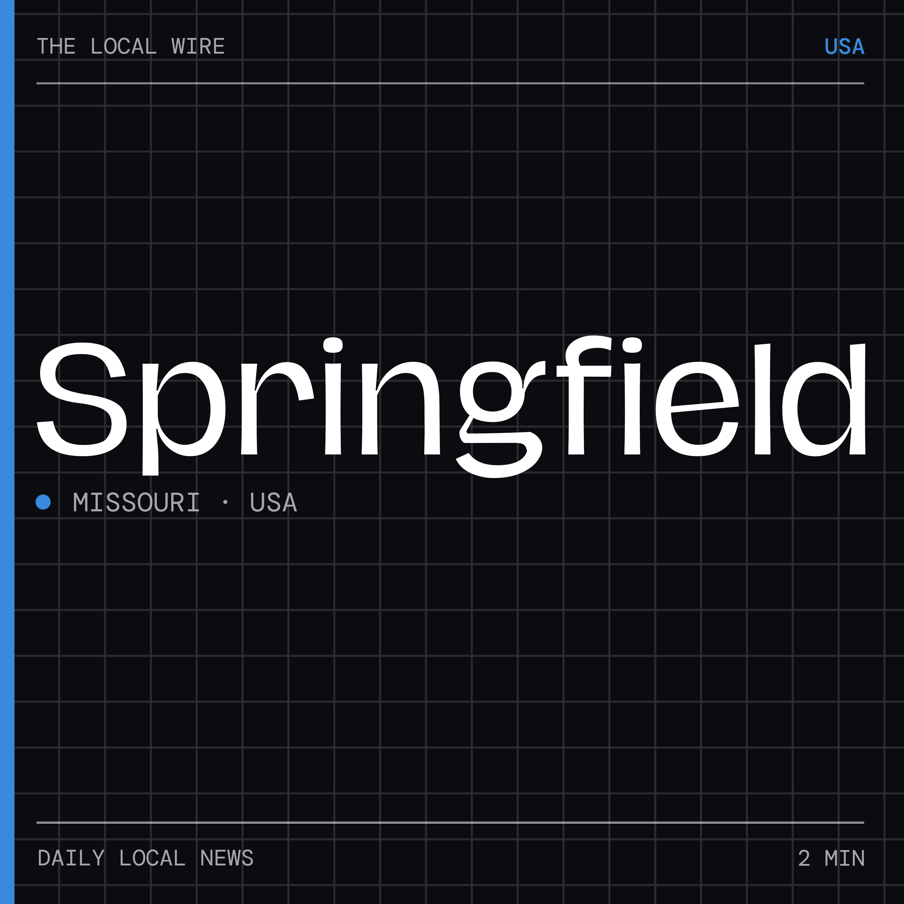 Springfield News Today | 2 Min | The Local Wire podcast artwork