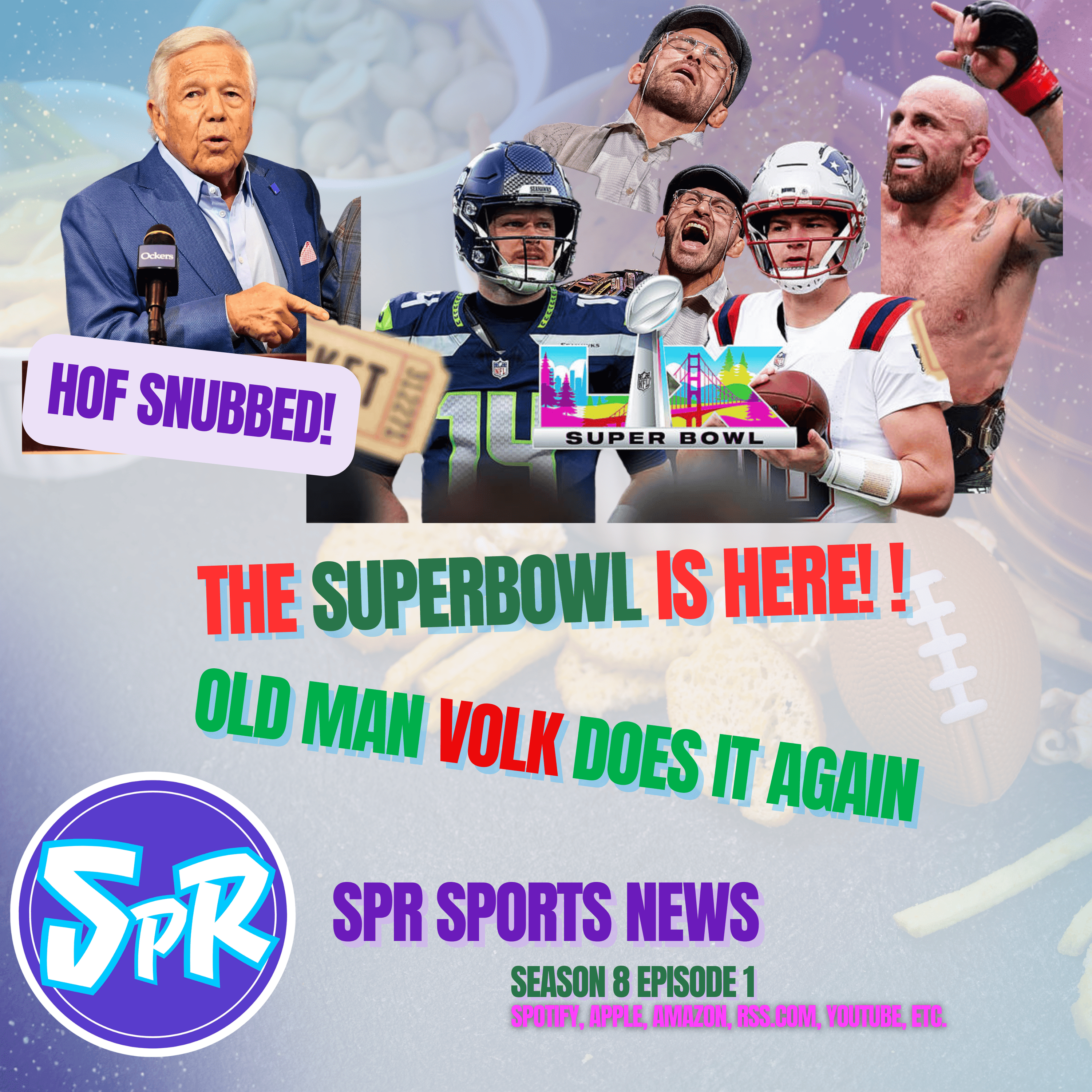 The Superbowl is here! Old Volk does it Again