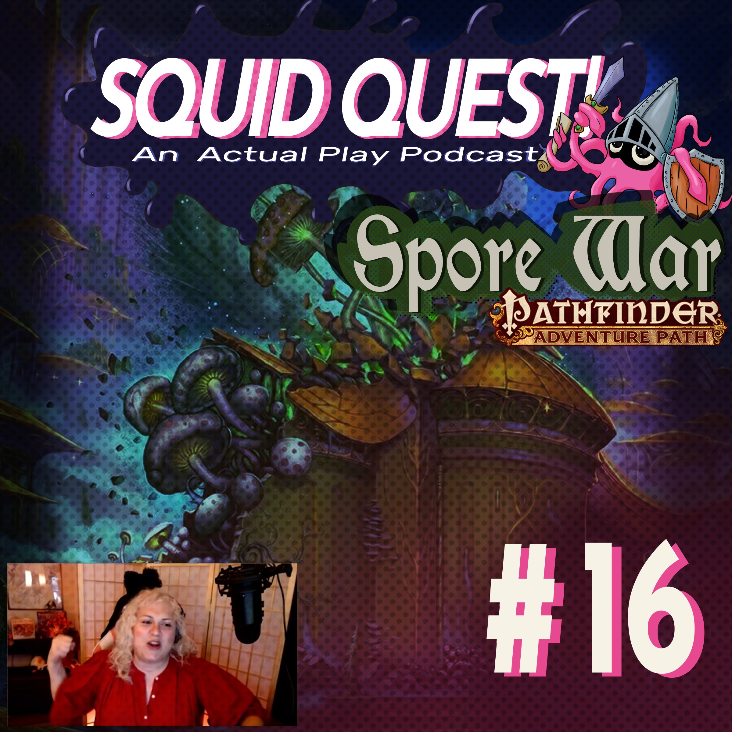Into the Heart of Rot | Squid Quest Spore War  116 | PF2  episode artwork