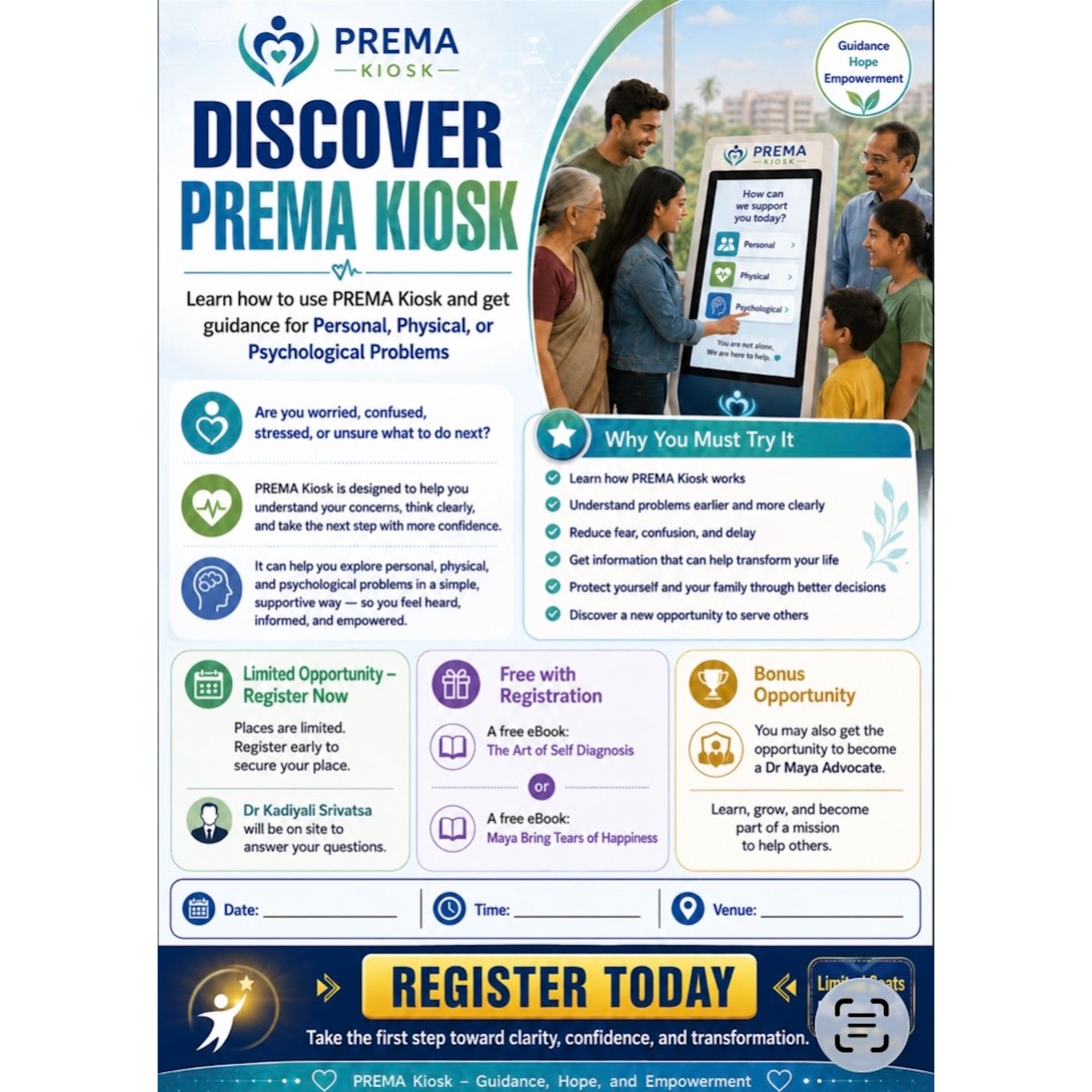 How does Prema Kisok Work? Live Demonstartion of How Dr Maya empower you to make informed decision episode artwork