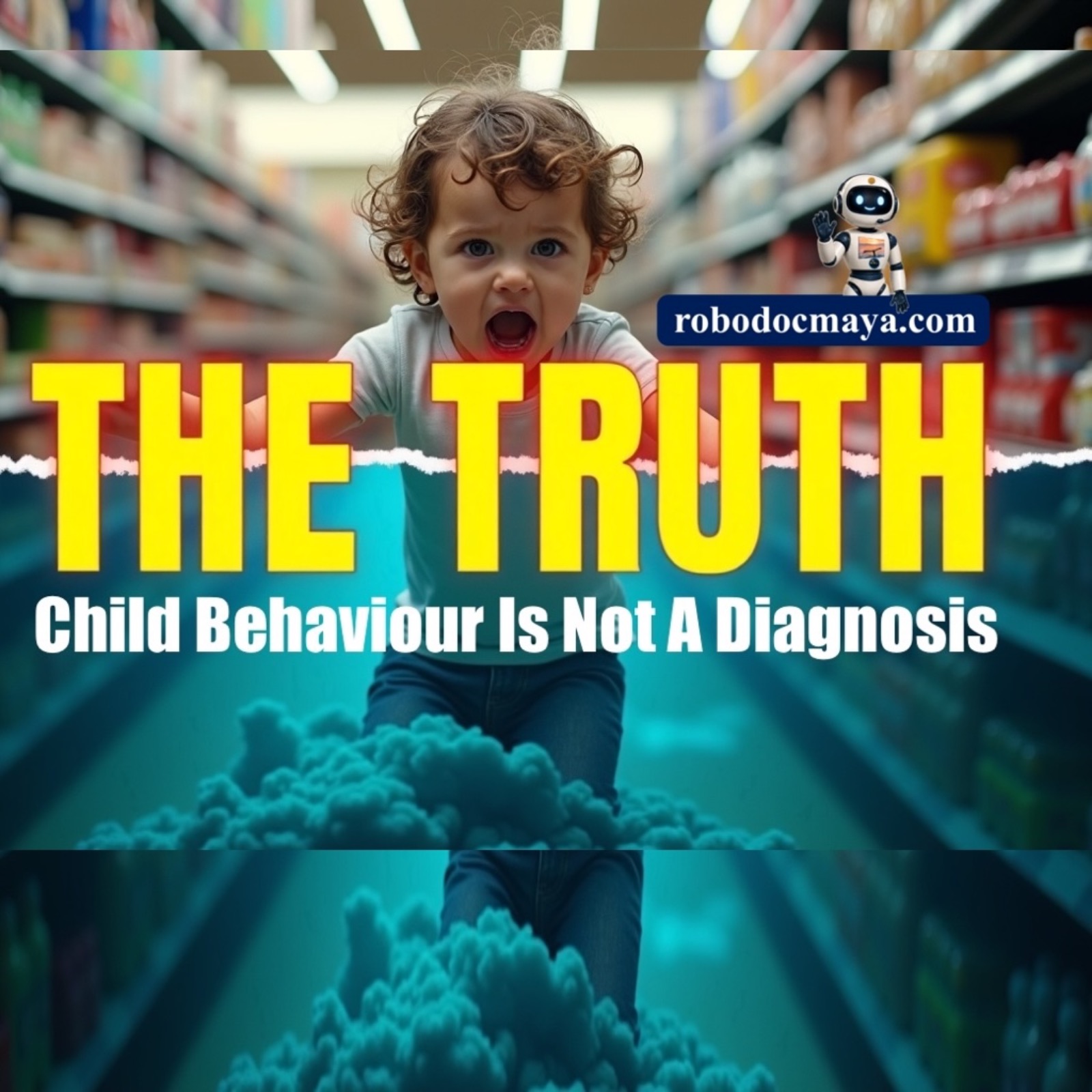 Why Child Behavior Is Not A Diagnosis - "Your Eyes Don't See What Your Mind Can't Think" but Dr Maya AI Can episode artwork