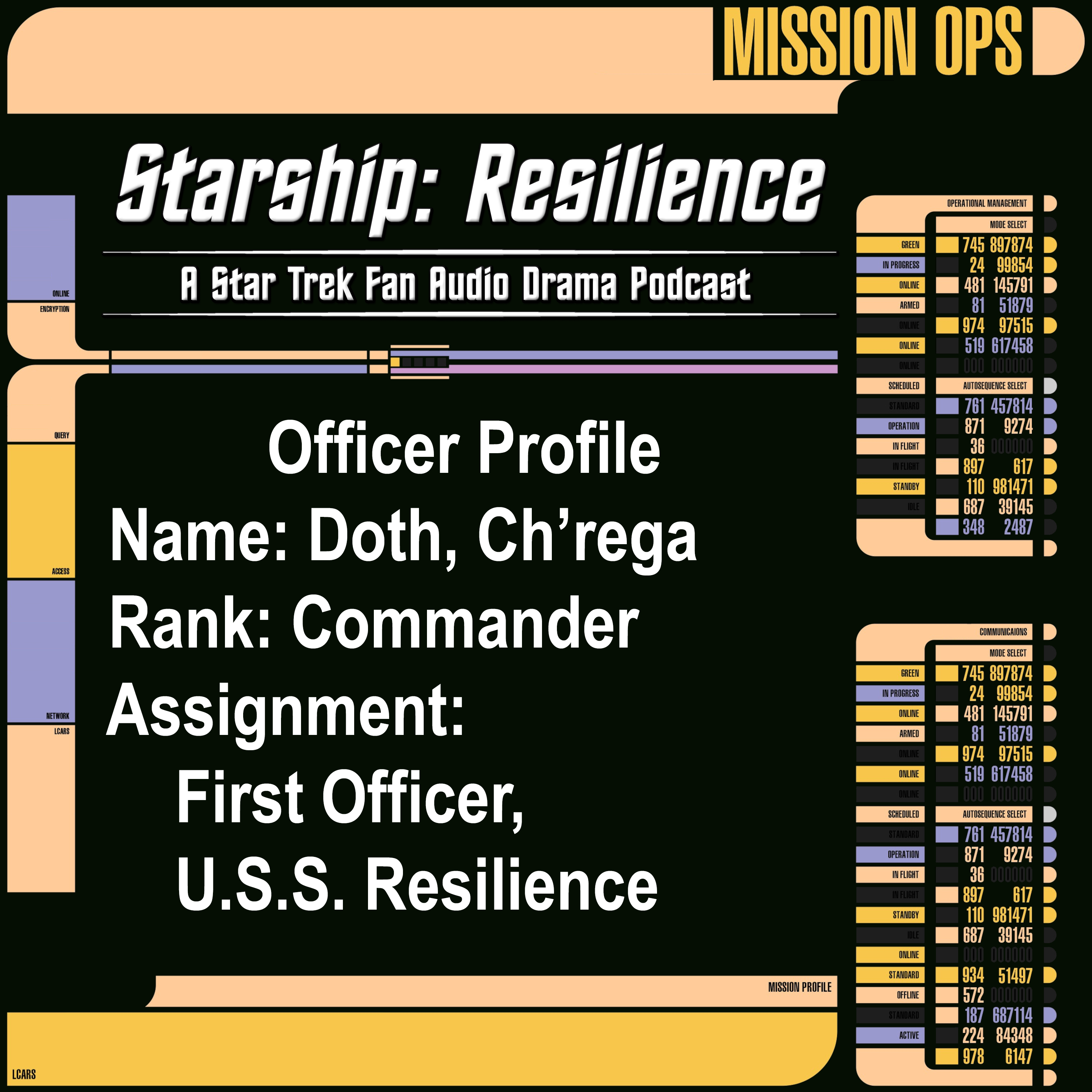 Officer Profile: Doth, Ch'rega Commander episode artwork