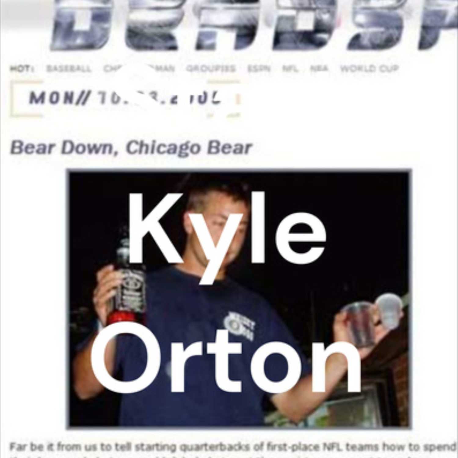 SportsLine on X: 30 minutes until the Kyle Orton Mustache Era