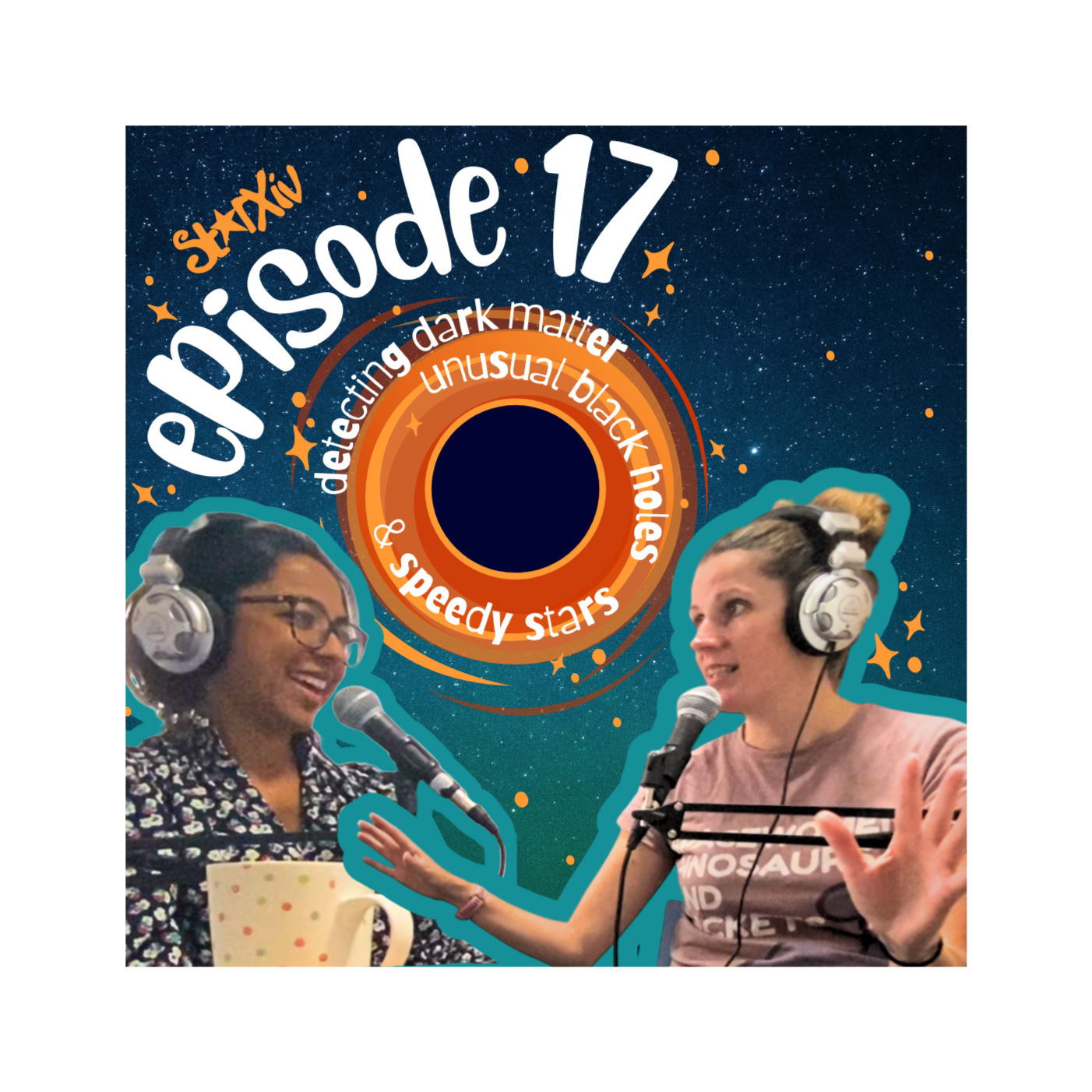 Episode 17 – detecting dark matter, unusual black holes and speedy stars