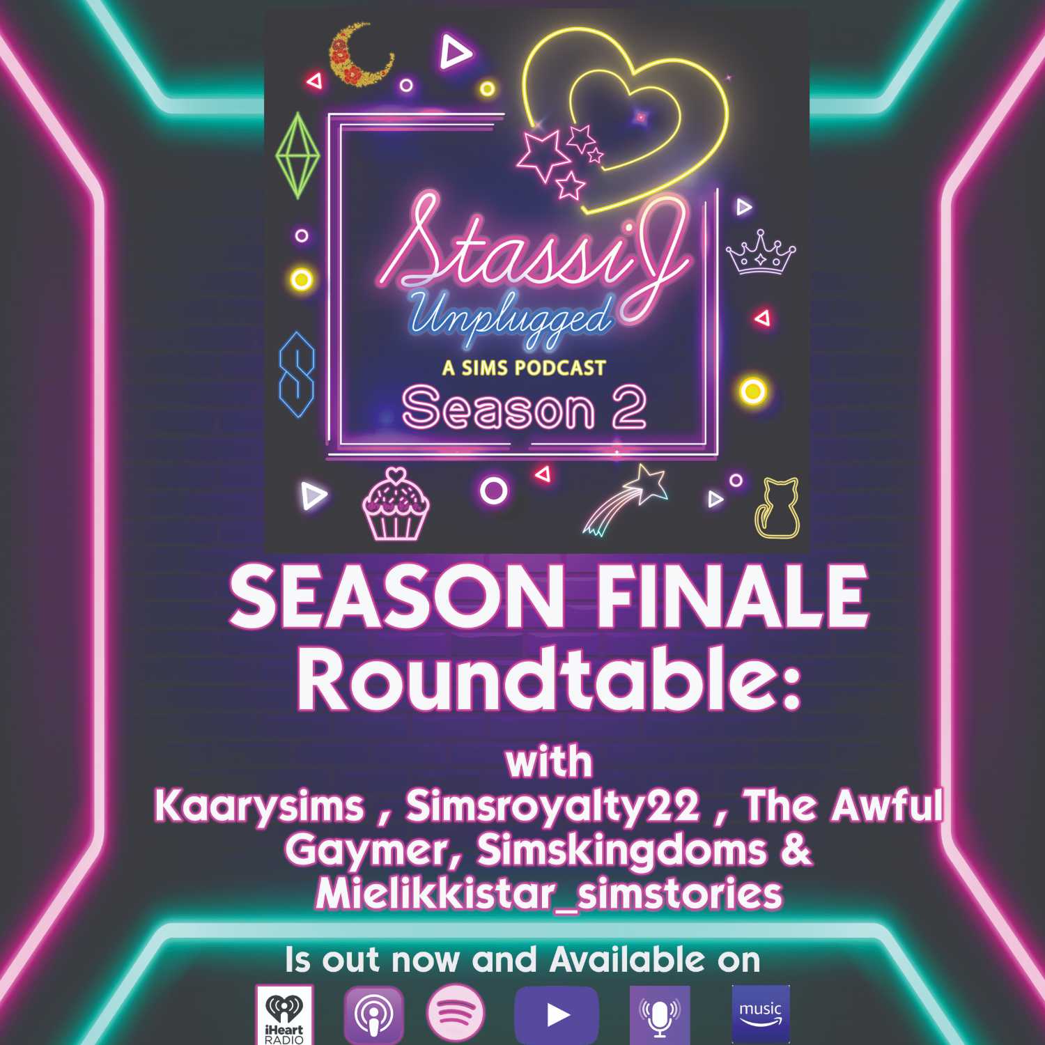 SEASON FINALE Roundtable: with Kaarysims , Simsroyalty22 , The Awful Gaymer, Simskingdoms & Mielikkistar_simstories