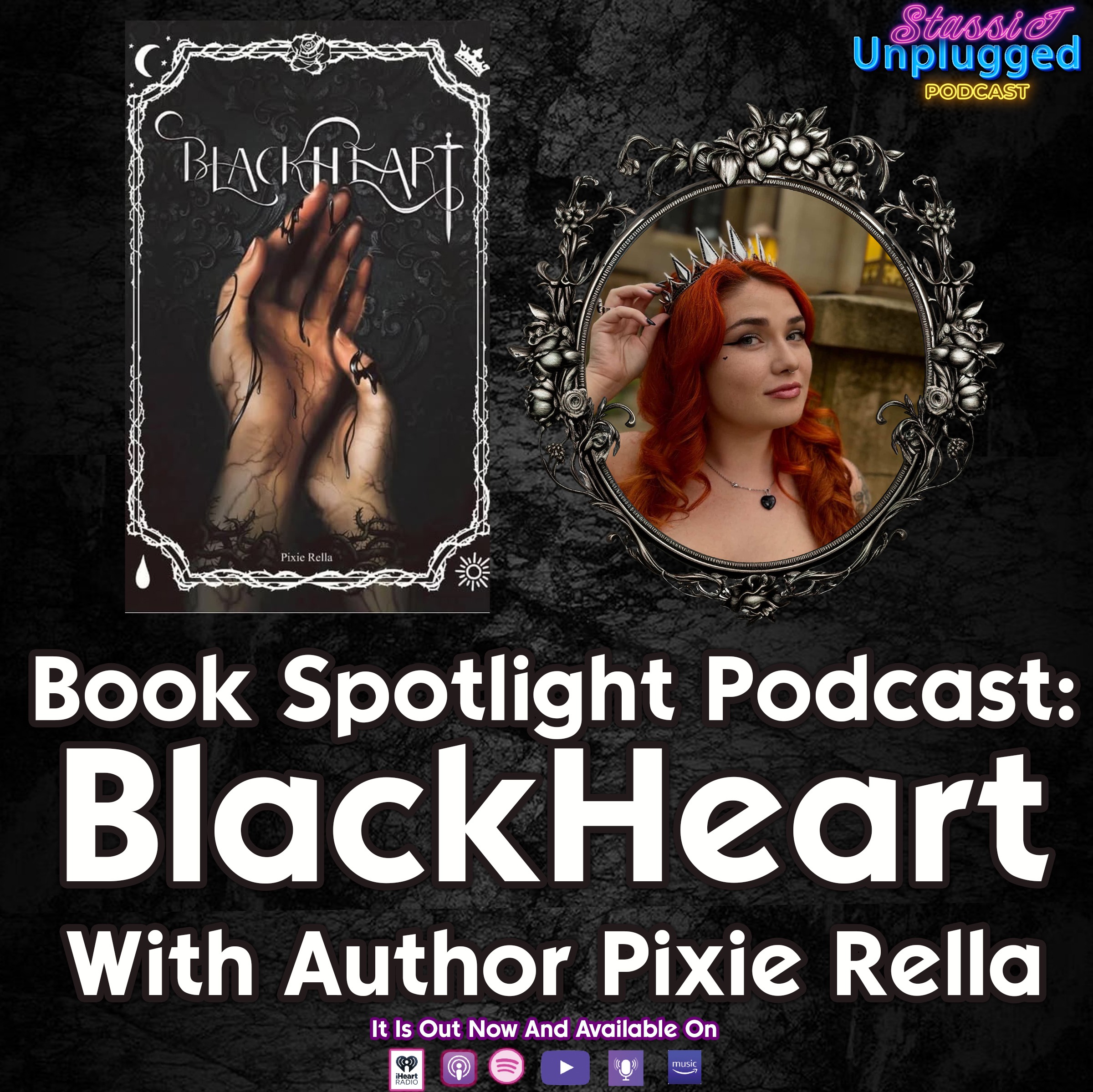 Bonus Episode: Book Spotlight Podcast: Black Heart with Author Pixie Rella