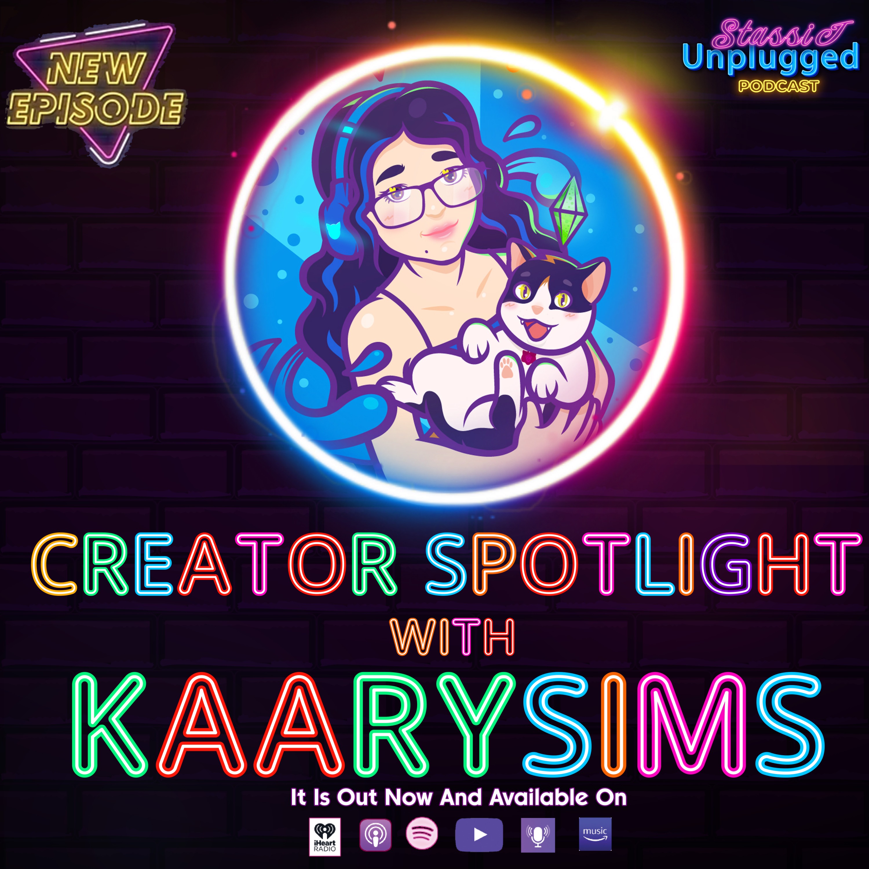 Final Creator Spotlight: Seven Questions with Kaarysims episode artwork