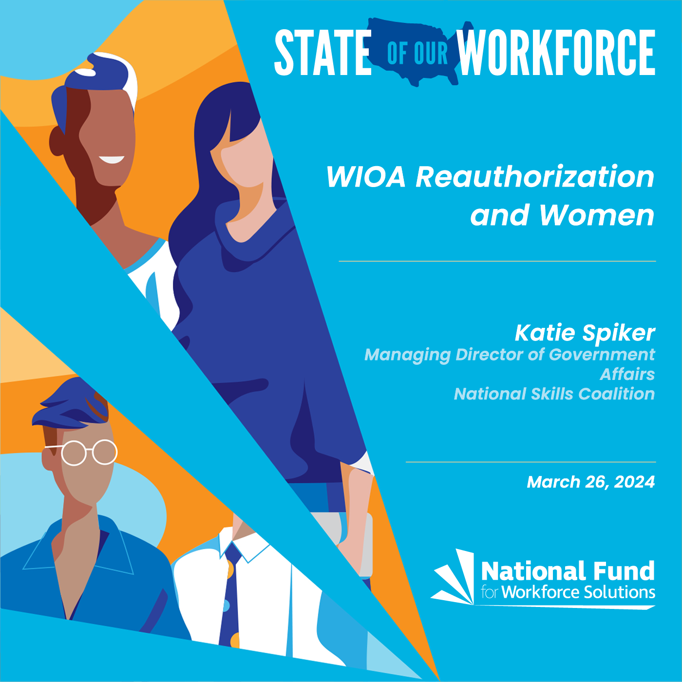 Episode 28 - WIOA Reauthorization and Women feat. Katie Spiker (March 2024) episode artwork