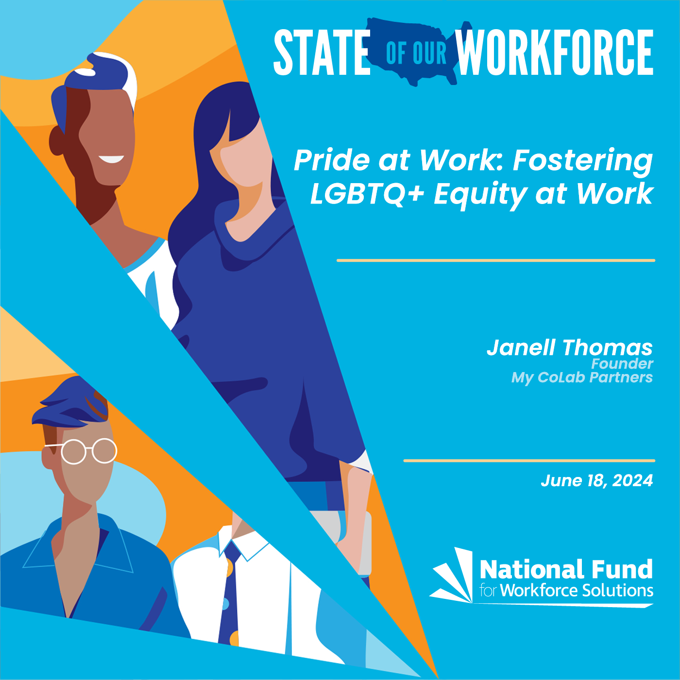 Episode 31 - Pride at Work: Fostering LGBTQ+ Equity at Work feat. Janell Thomas (June 2024) episode artwork