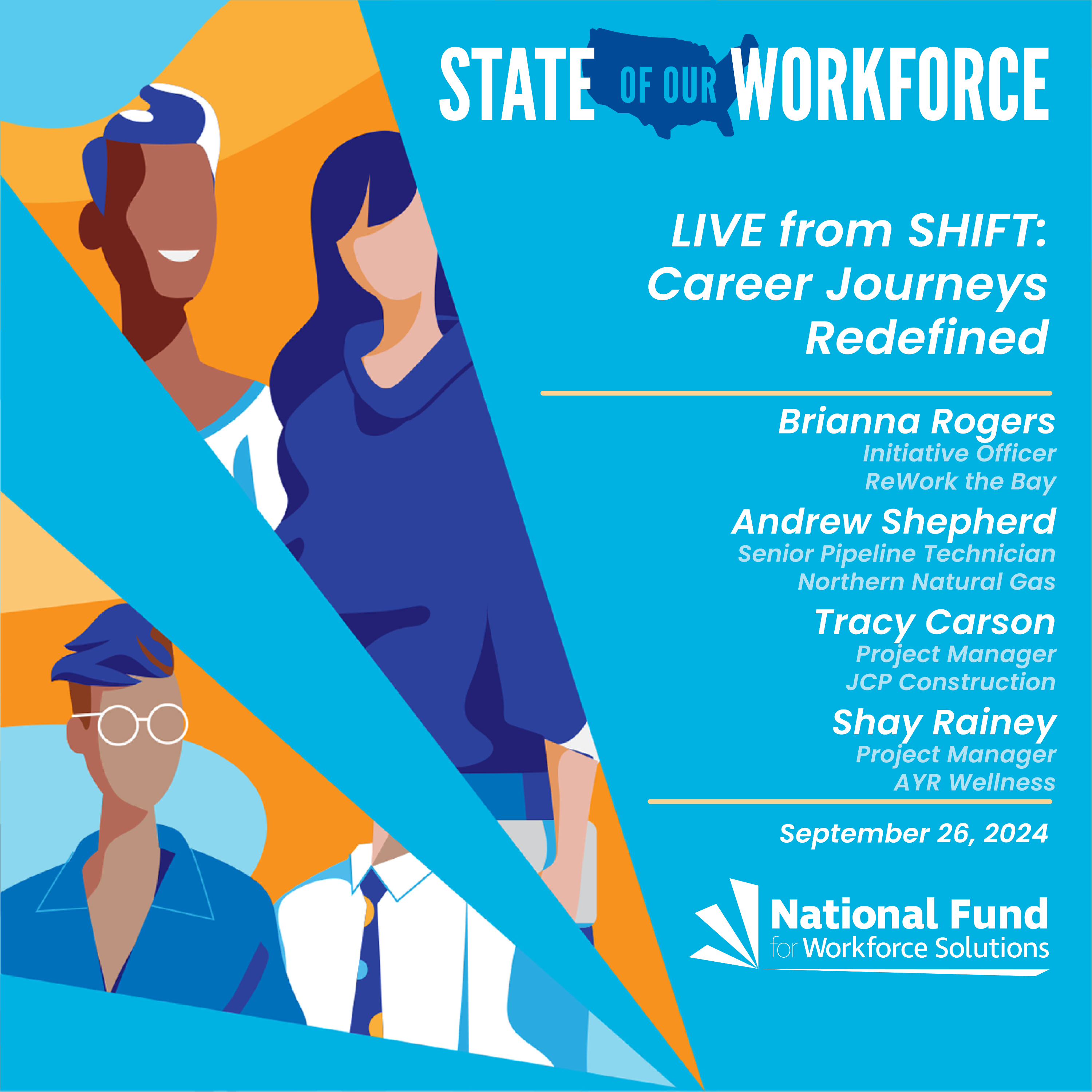 Episode 34 - LIVE From SHIFT! Career Journeys Redefined Part 2: Mid-Career Professionals (September 2024) episode artwork