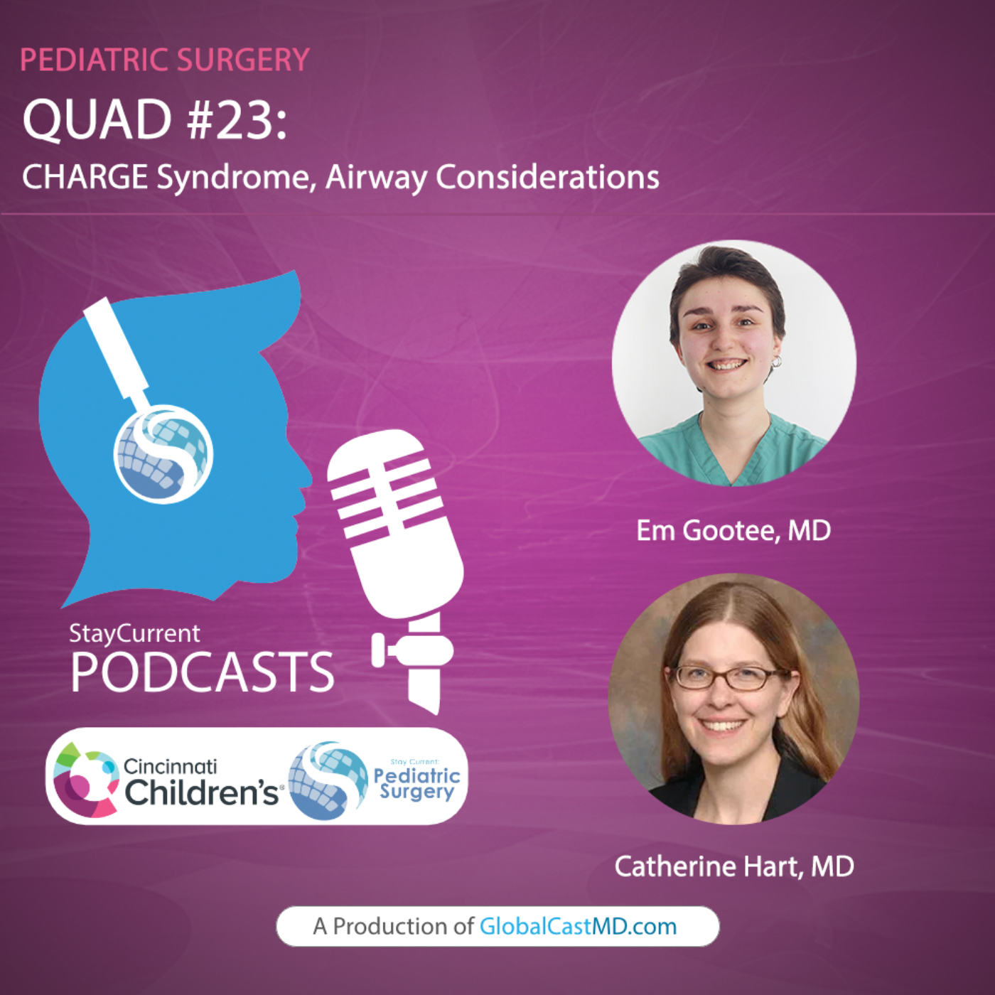 QUAD #23: CHARGE Syndrome, Airway Considerations with Dr. Catherine Hart