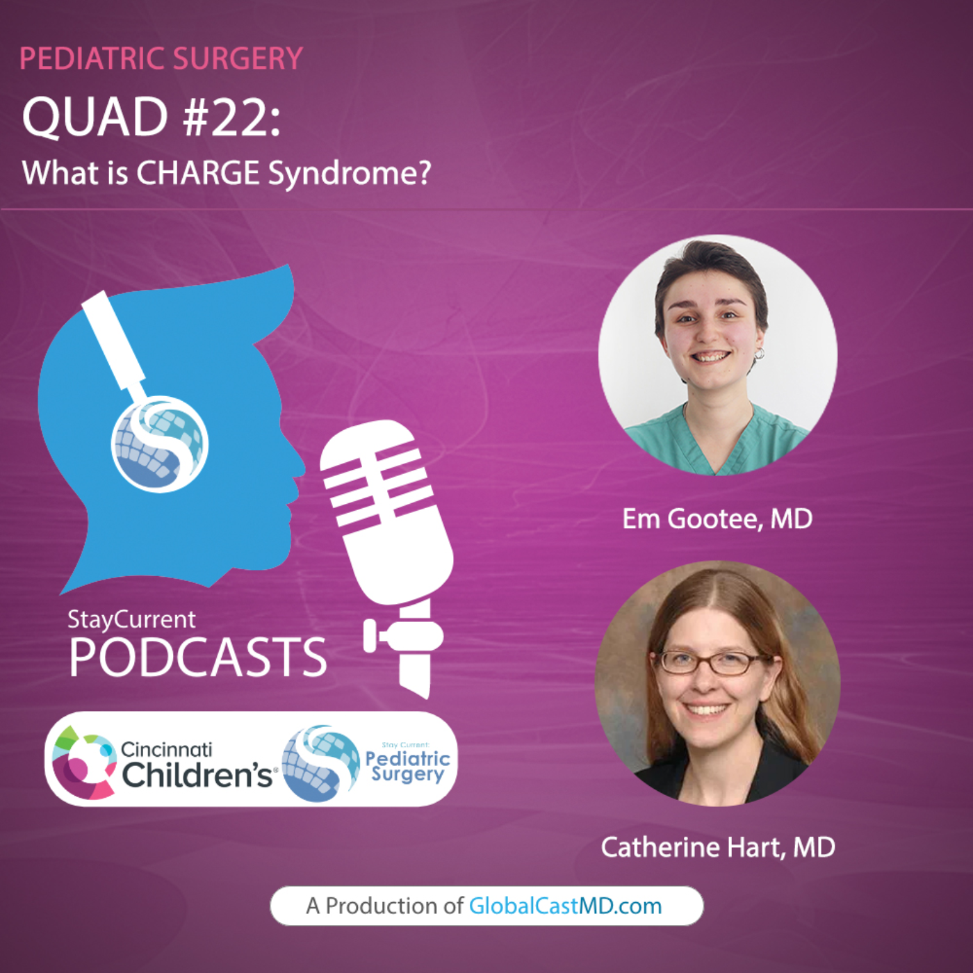 QUAD #22: What is CHARGE syndrome? with Dr. Catherine Hart