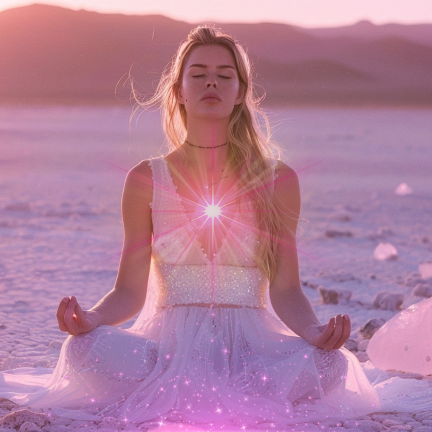 Rose Quartz Crystalline Angelic Light Transmission episode artwork