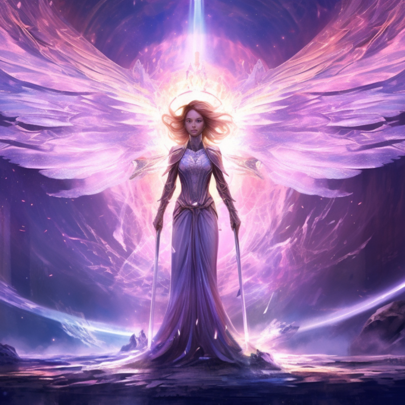 Affirmations: I am Safe. Angelic Light Supports and Guides Me episode artwork
