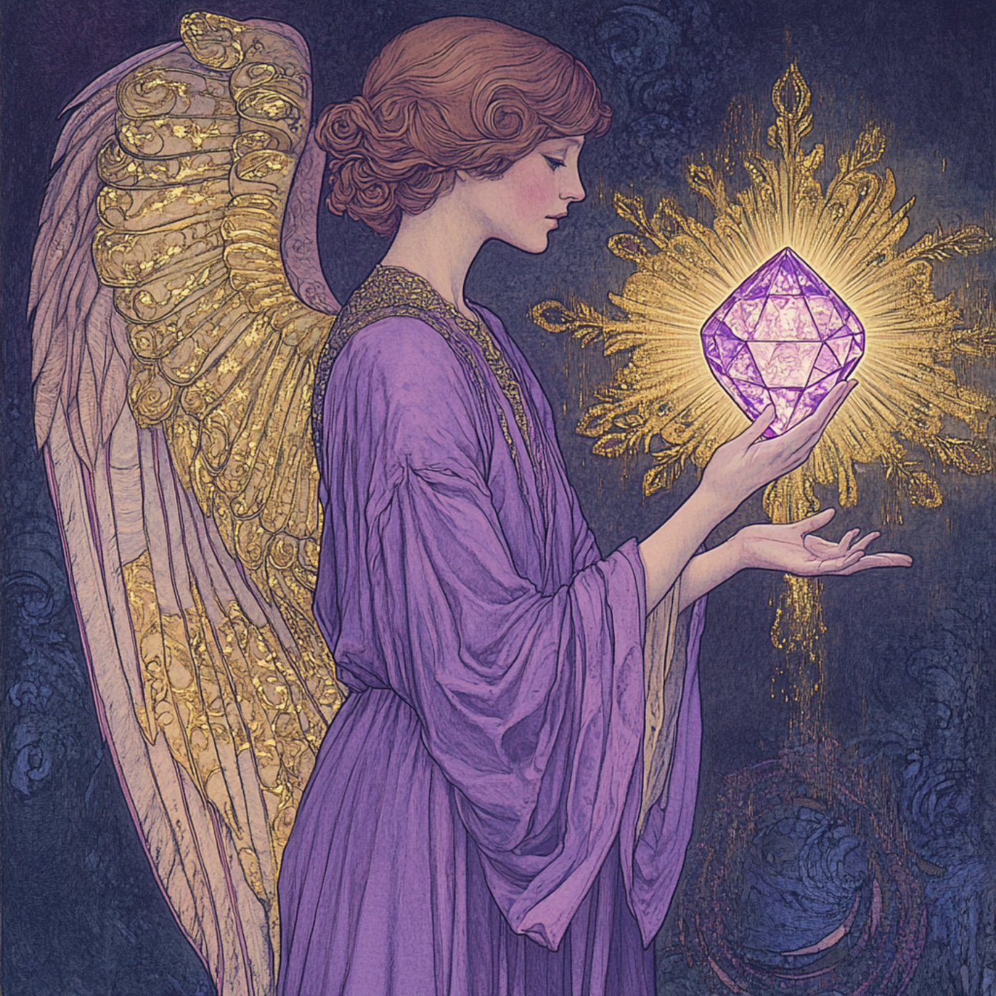 Violet-Ultraviolet Angelic Fire Full Body Clearing 285 Hz Solfeggio Transmission episode artwork