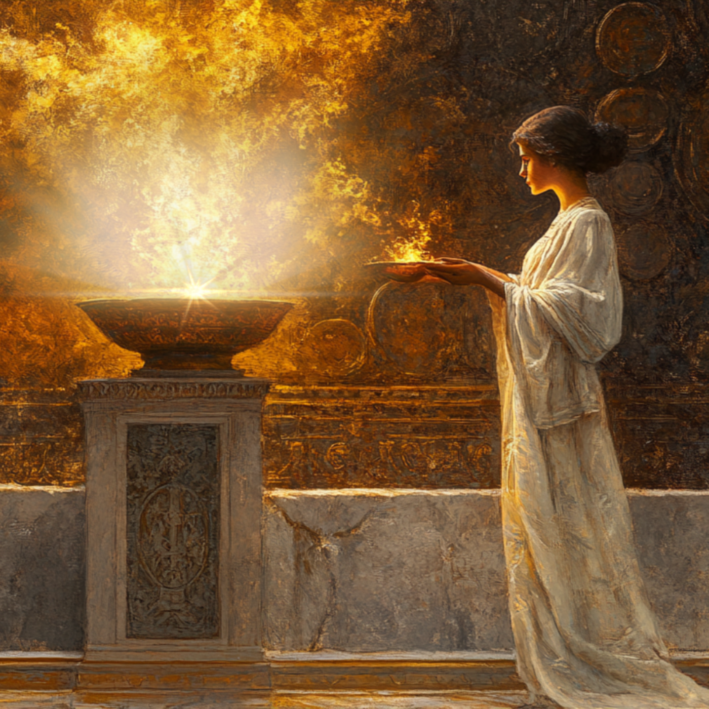 Temple of the Goddess Vesta Transmission: Re-Igniting an Ancient Light in the Heart episode artwork