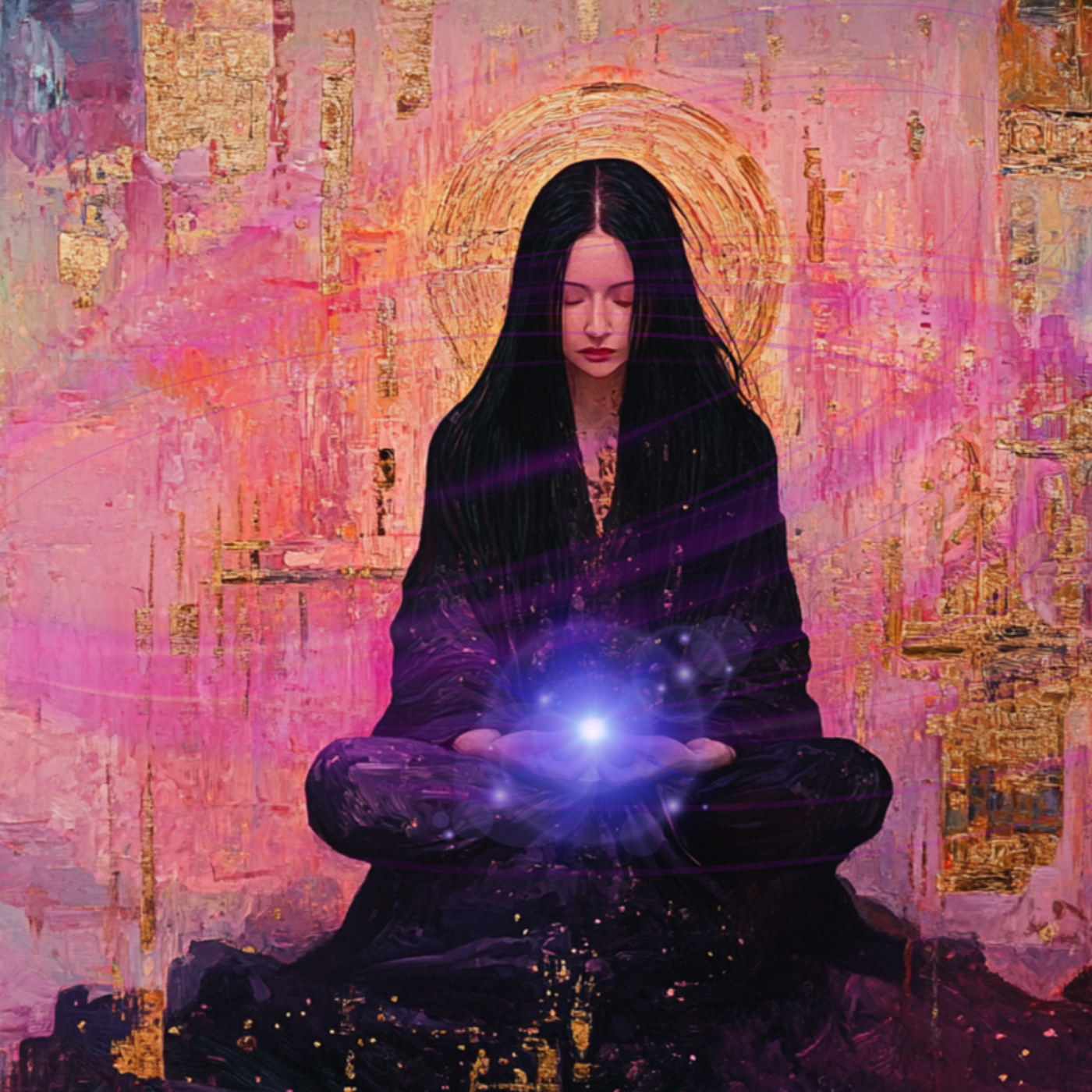Clearing Lower Astral Planes Transmission: Violet-Ultraviolet-Electric Blue Angelic Fire episode artwork