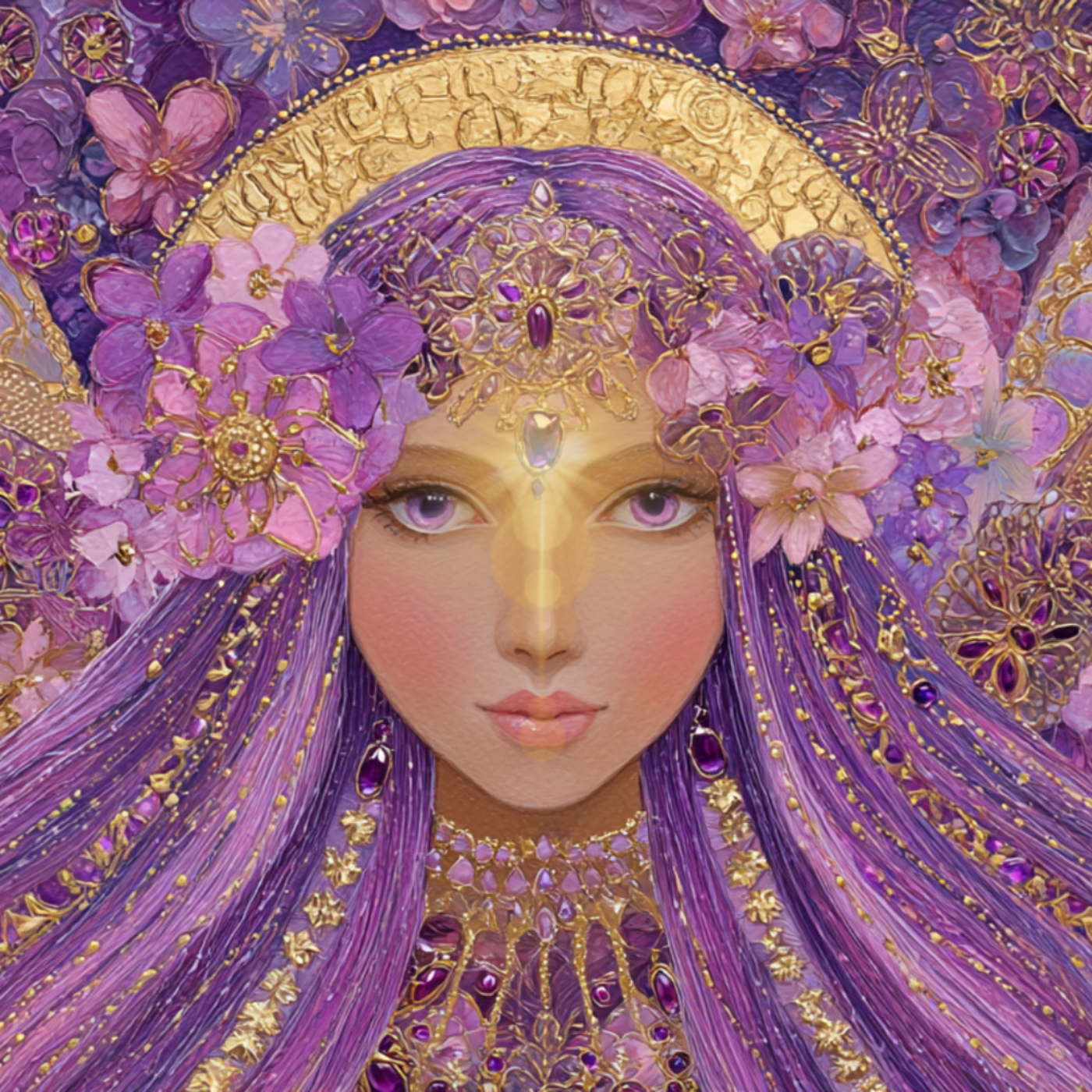 Affirmations: Angels of Violet/Ultraviolet Fire. I Am Pure Alchemical Gold episode artwork