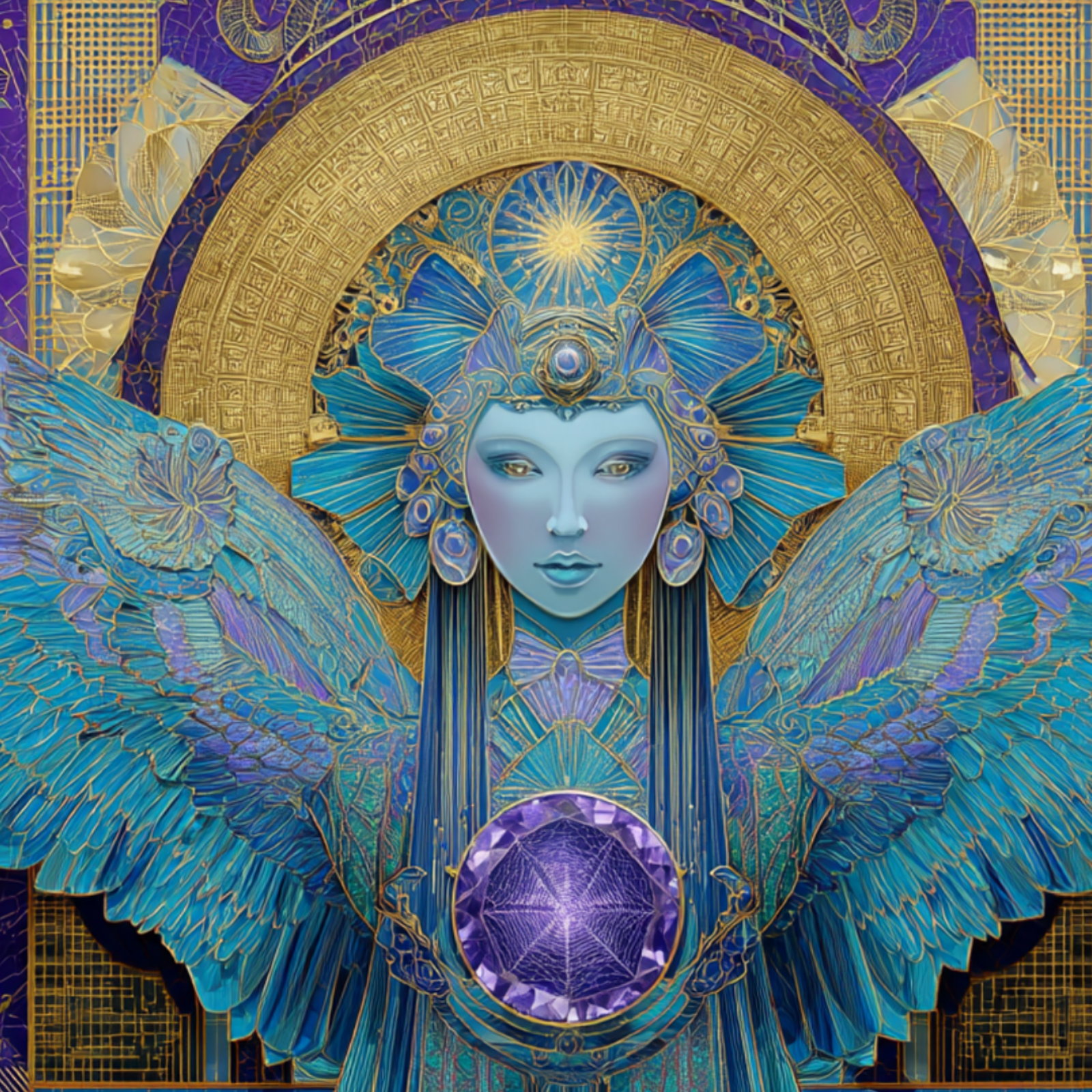 Angels of Blue and Blue-Violet Sapphire Transmission: Invoking a Clearing Protective Crystalline Light  episode artwork