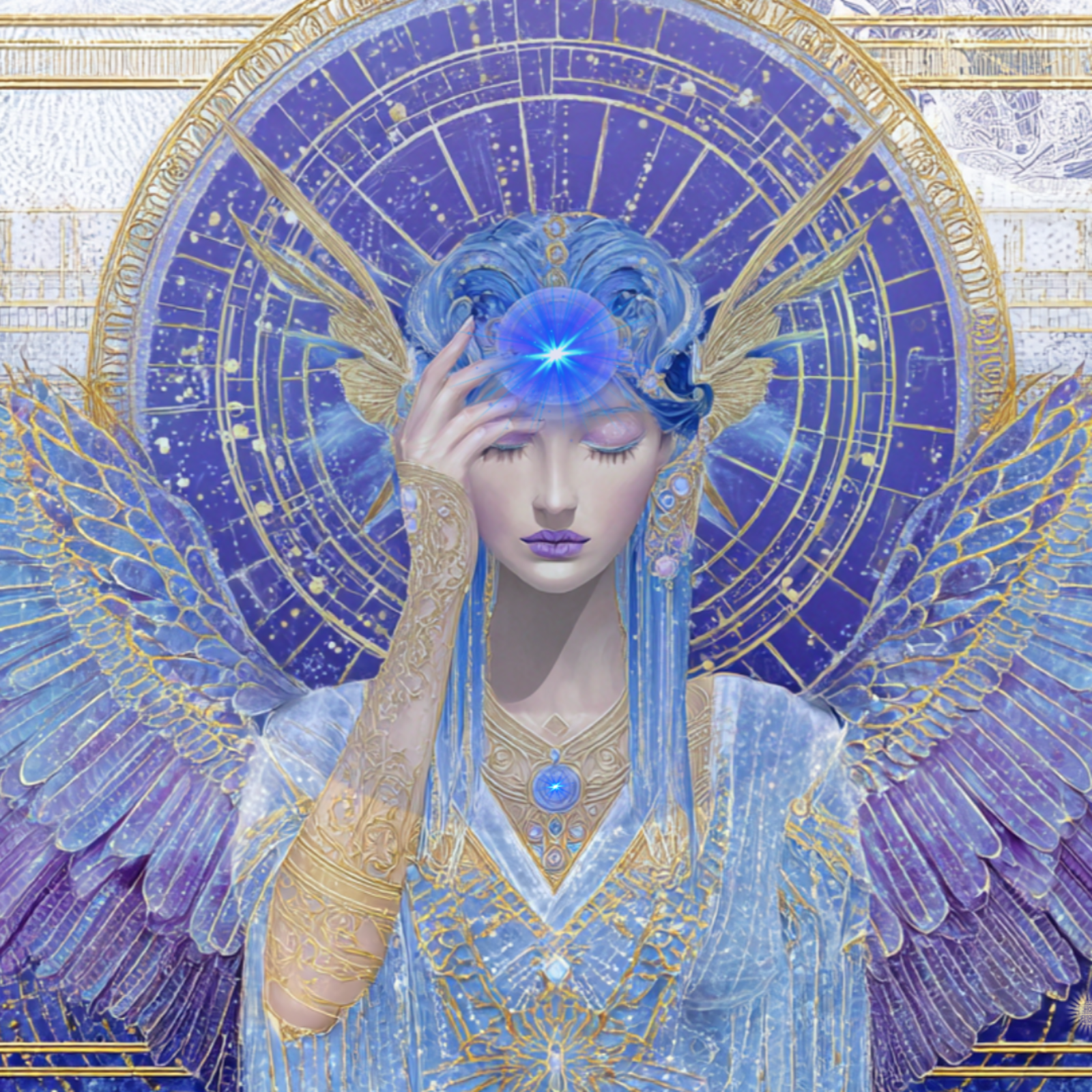 Angels of Tanzanite / Lapis Lazuli / Violet-Ultraviolet Transmission: Opening the Stargate Light of Your Third Eye episode artwork