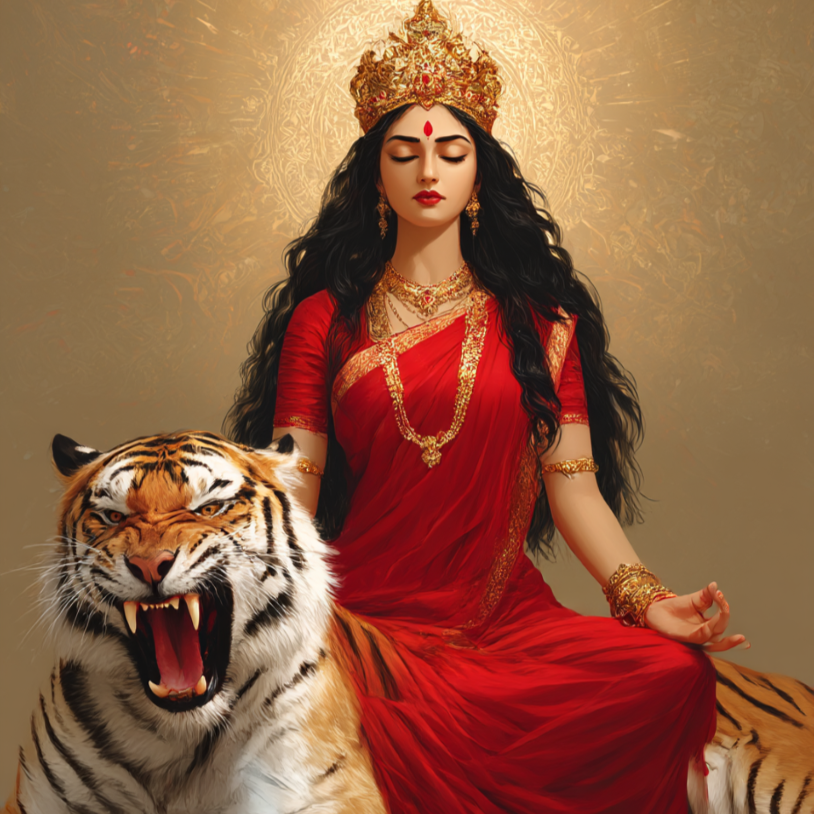 Goddess Durga Transmission: Divine Mother, Divine Warrior episode artwork