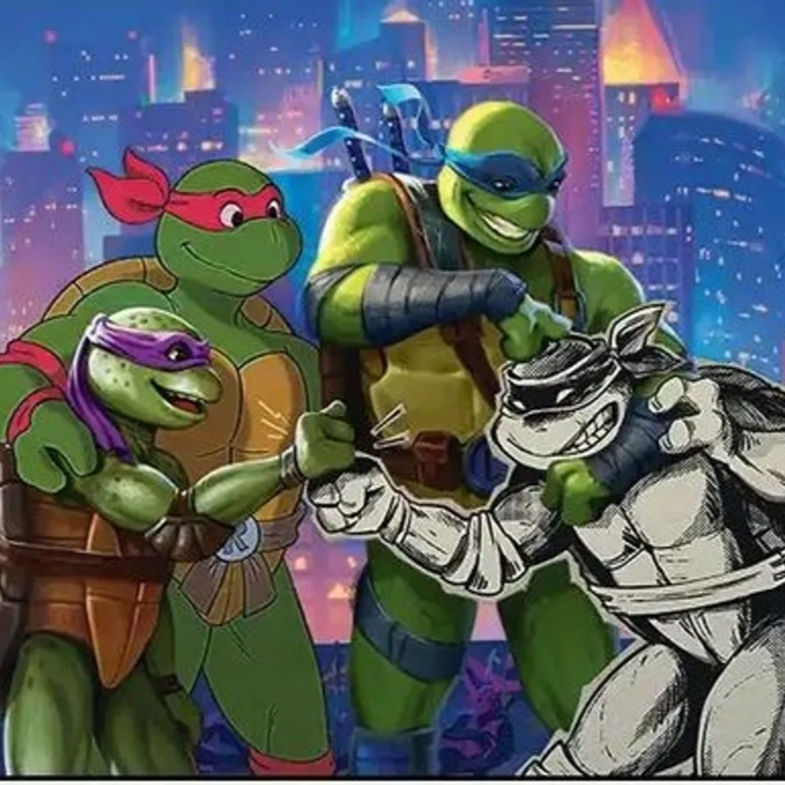 Turtles Forever: the original multiverse cartoon (ft. Paula Cizek) episode artwork