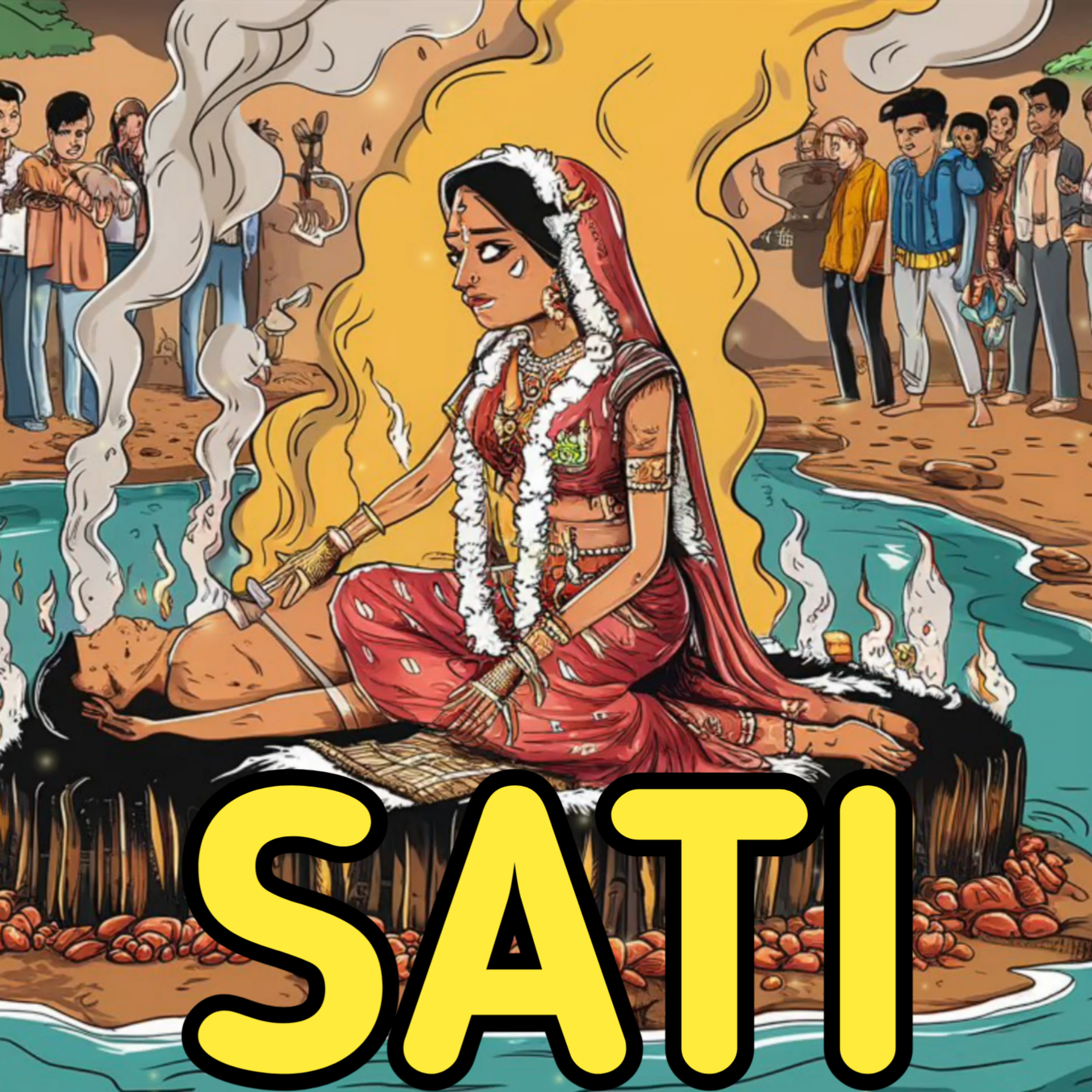 Sati : Chinta Devi pati ke jeevit rehte hue hui Sati! episode artwork