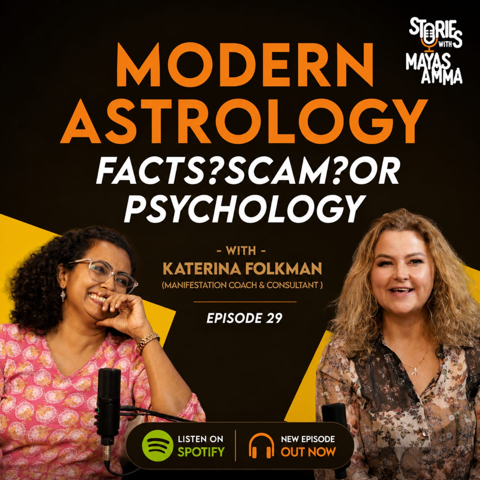 MODERN ASTROLOGY - Facts? Scam? or Psychology? - with Katerina Folkman, Manifestation coach