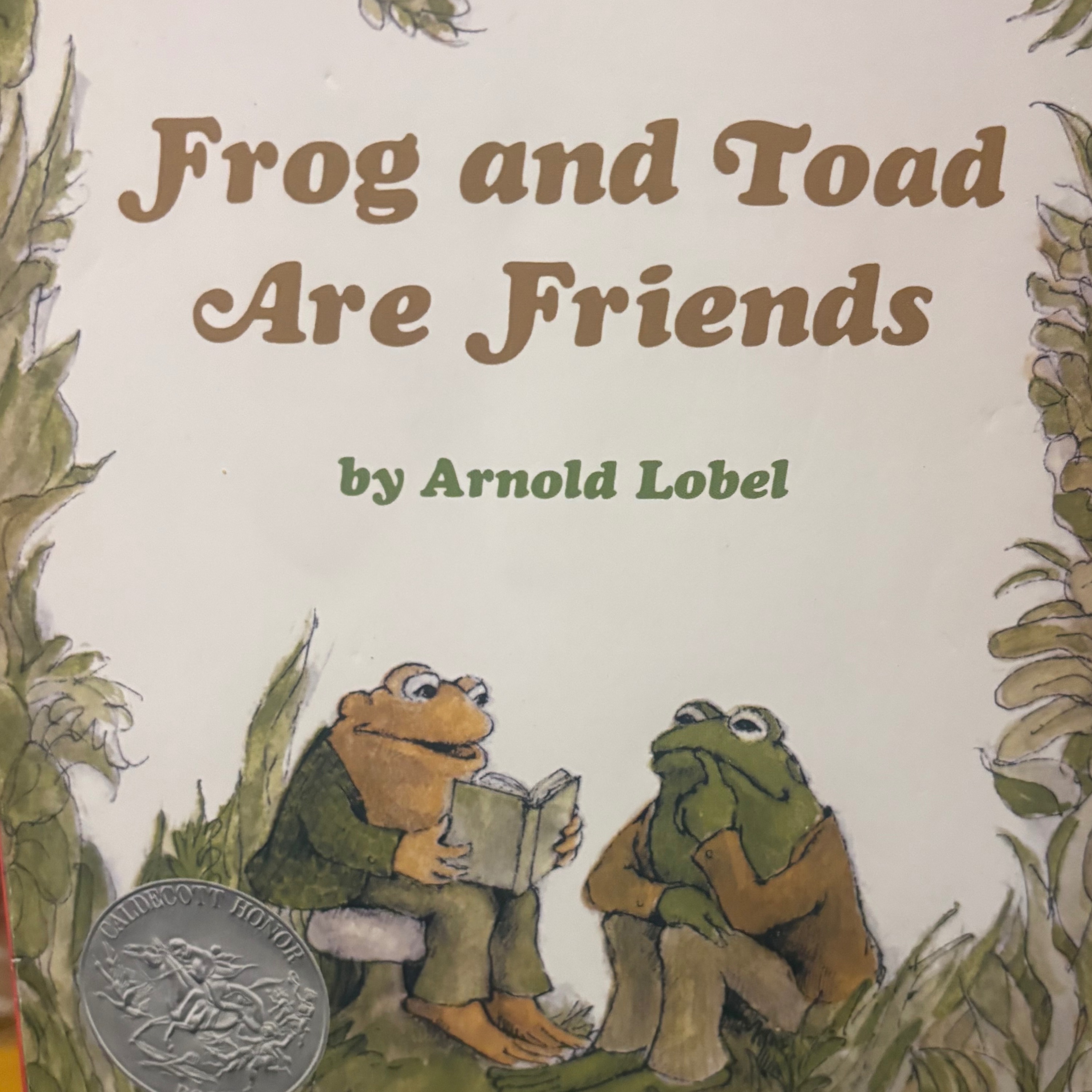 Frog and Toad, the Button