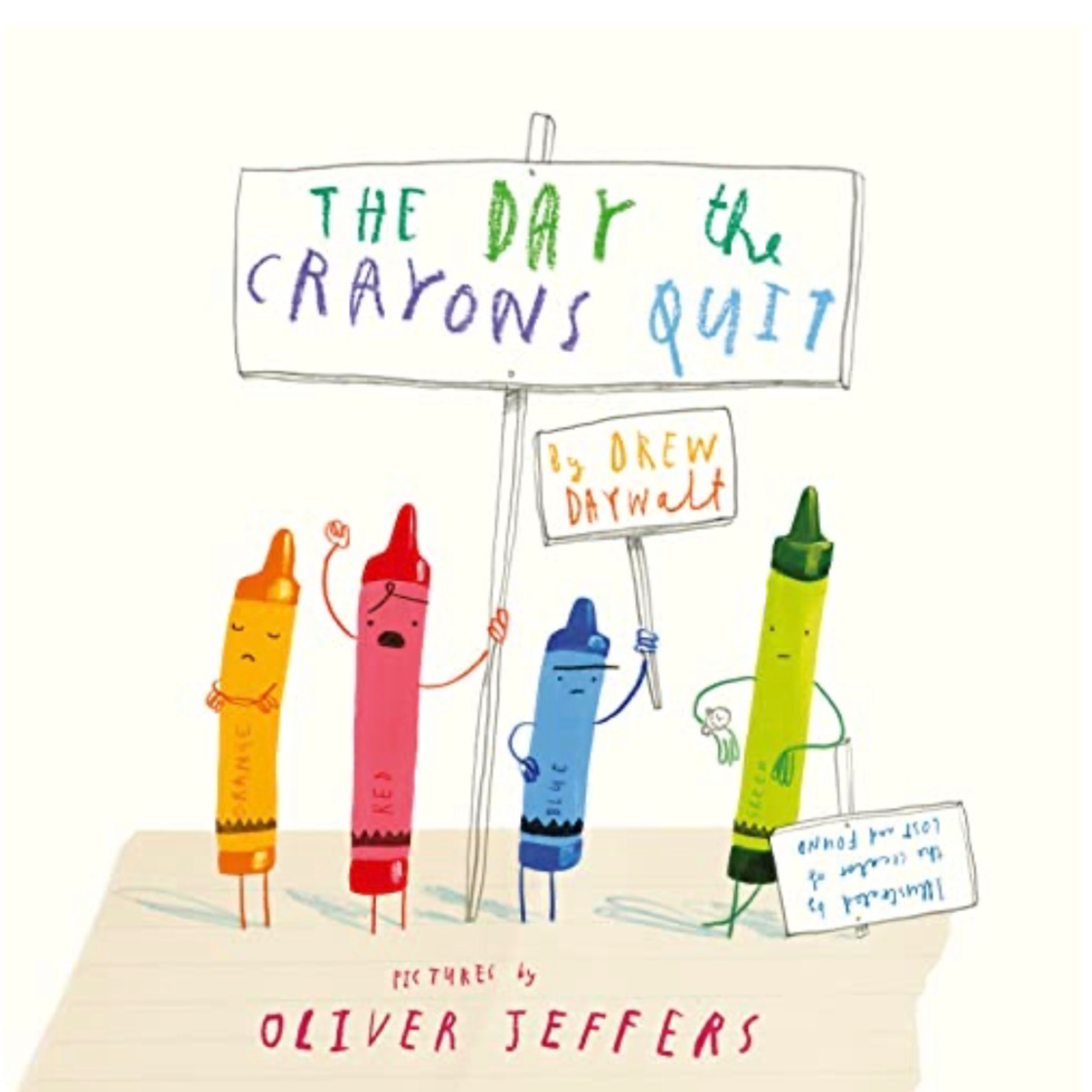 The Day the Crayons Quit (w Jules)