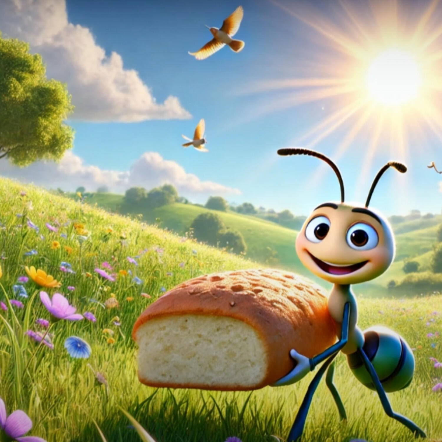 The Brave Little Ant and the Wobbly Bridge episode artwork