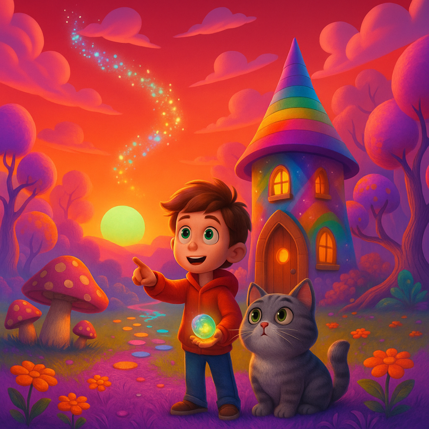 The Day the Colors Swapped Places: A Magical Tale for Kids episode artwork