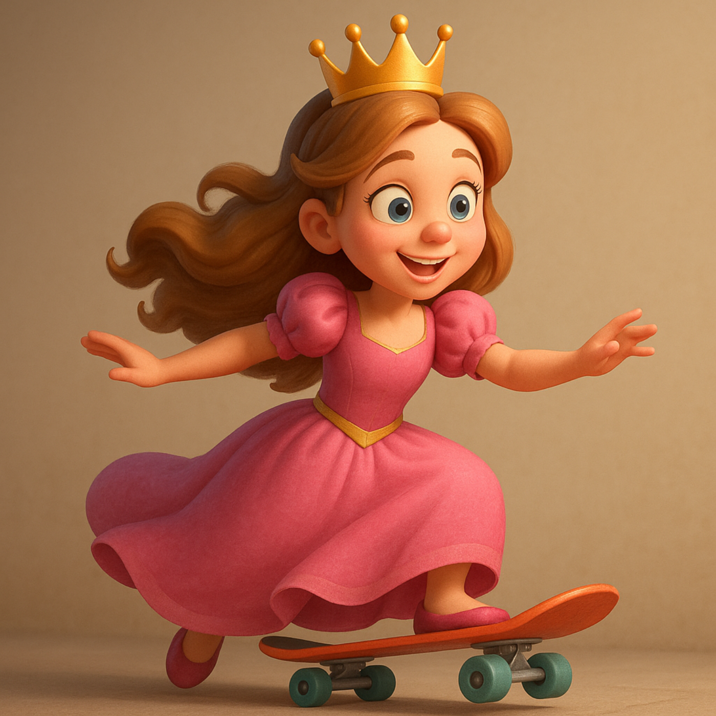 The Princess Who Traded Her Crown for a Skateboard episode artwork