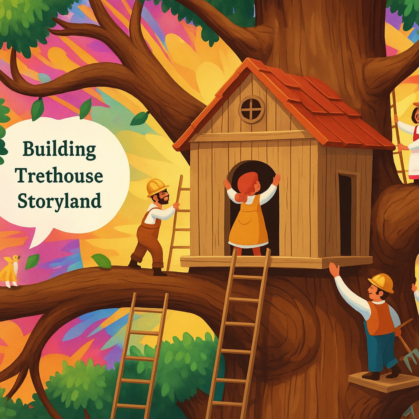 Building a Magical Storyland Treehouse episode artwork