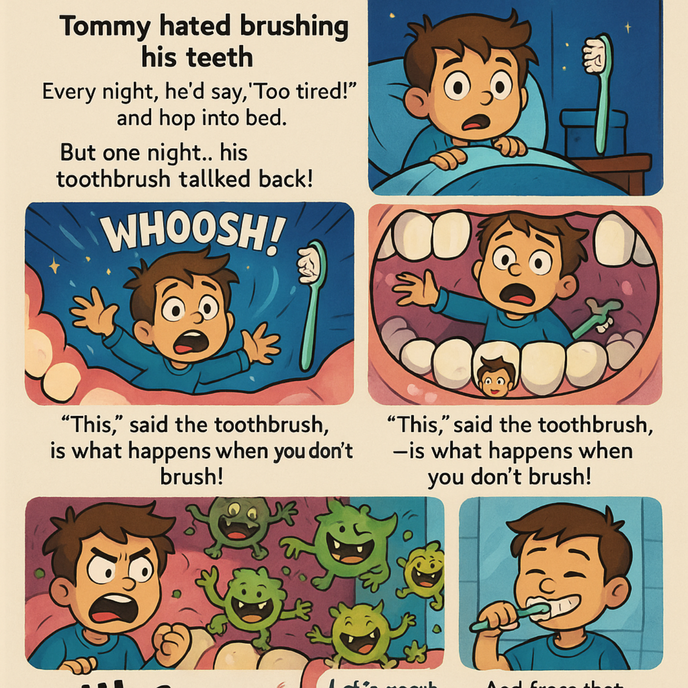 Tommy and the Talking Toothbrush Story ‪@STL-601‬ episode artwork