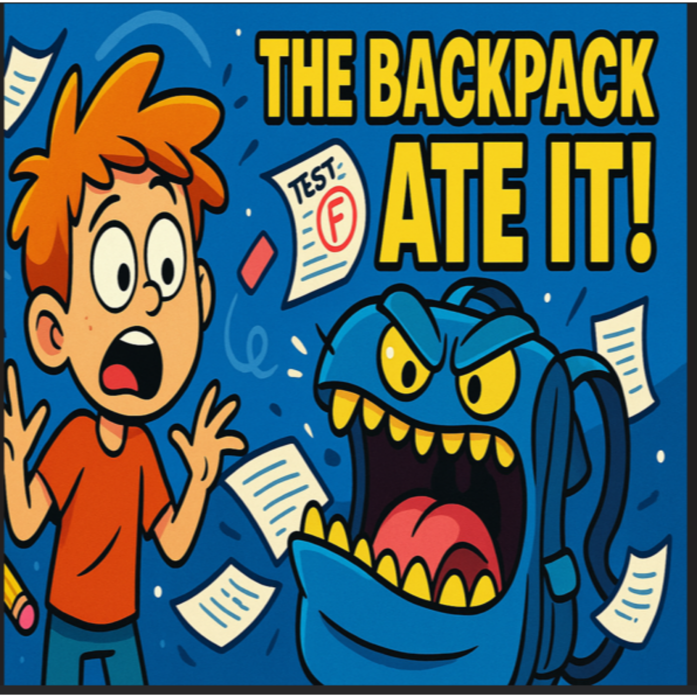 Eli and the Backpack That Ate His Homework episode artwork