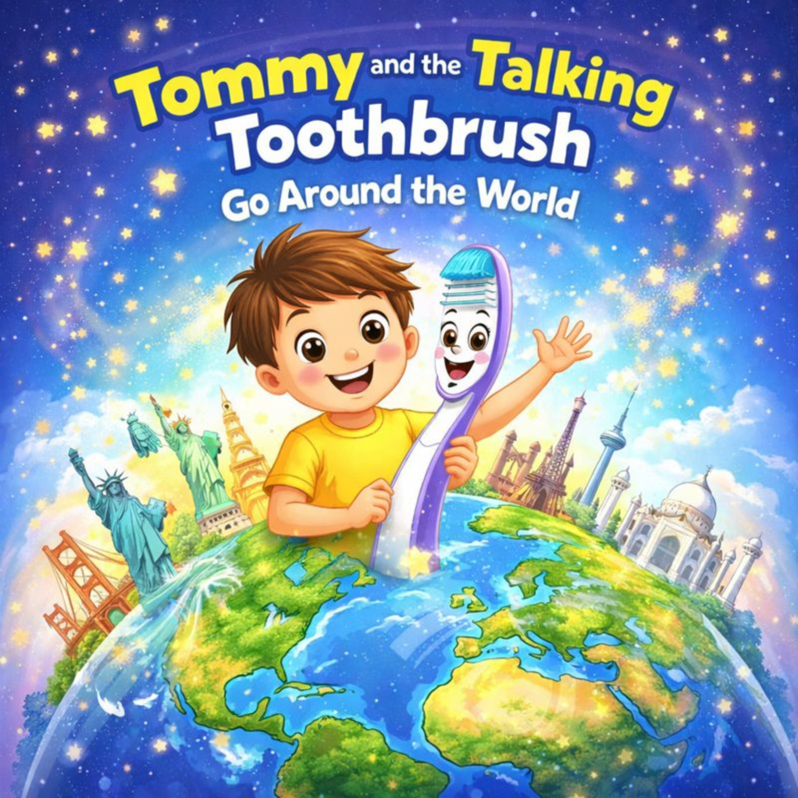 Tommy and the Talking Toothbrush Go Around the World episode artwork