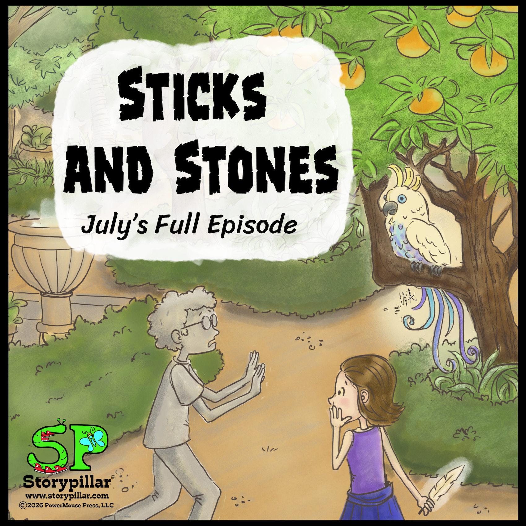 July’s Full Episode: Sticks and Stones (Spain) episode artwork